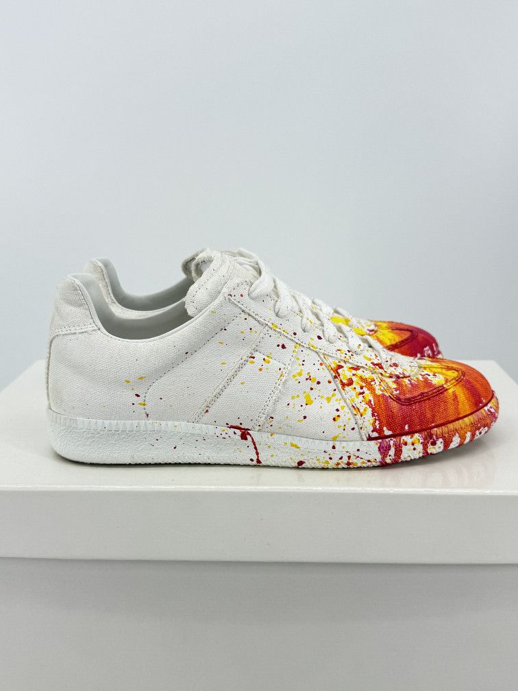 Maison Margiela GAT Low Paint Splatter Size US 5 / IT 35 - 1 Thumbnail