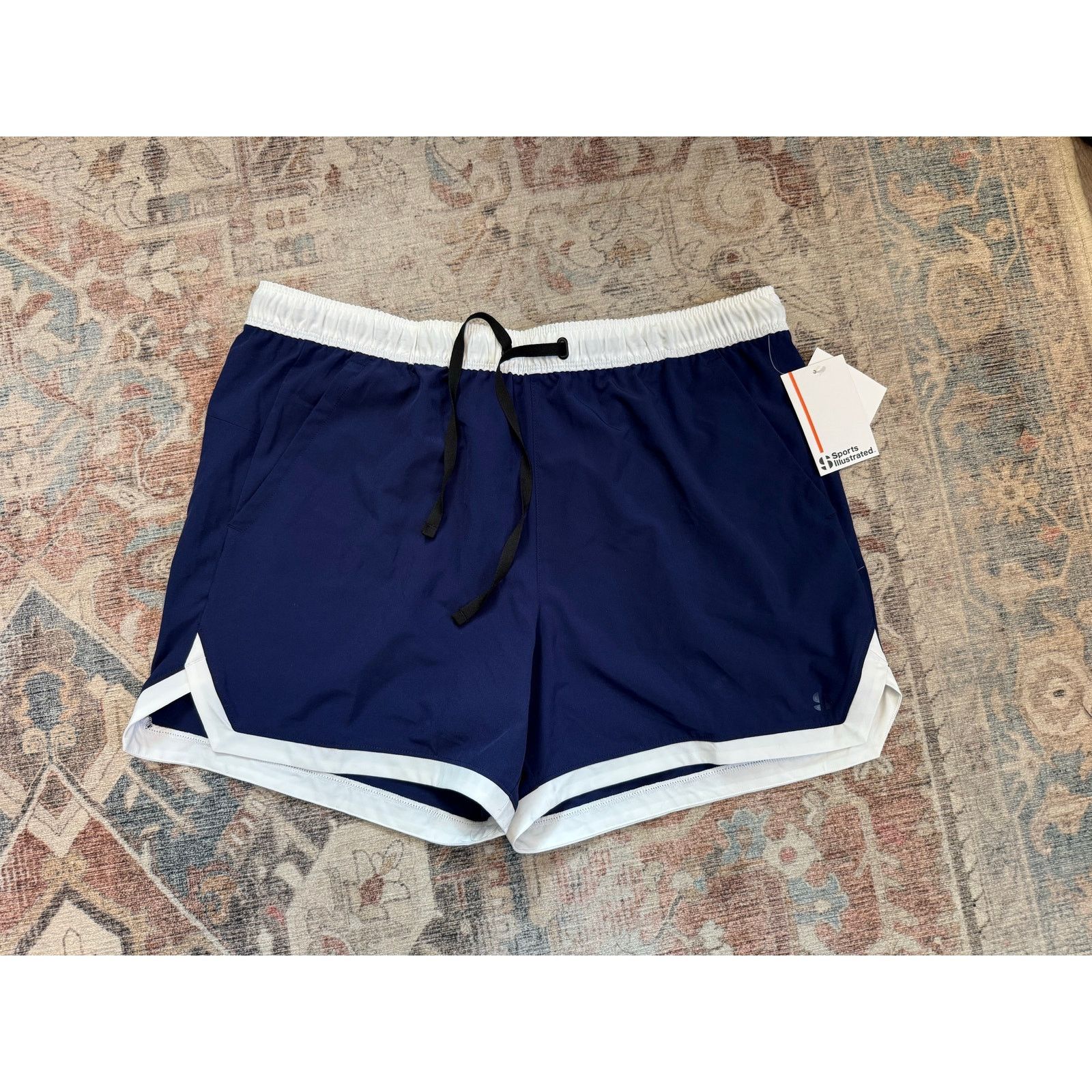 Sports Afield Sports Illustrated NWT Blue White Shorts, Sz Large, MP $40 Size 34" / US 12 / IT 48 - 1 Thumbnail