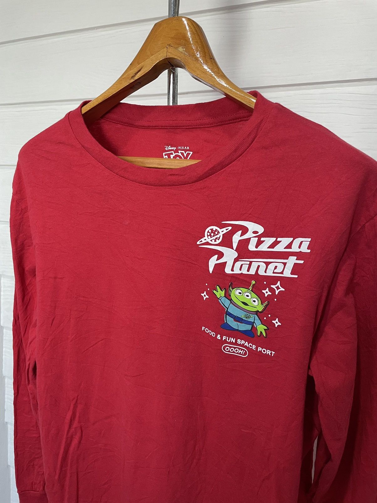 Disney LITTLE GREEN MEN PIZZA PLANET TOY STORY LONG SLEEVE Size US L / EU 52-54 / 3 - 3 Thumbnail