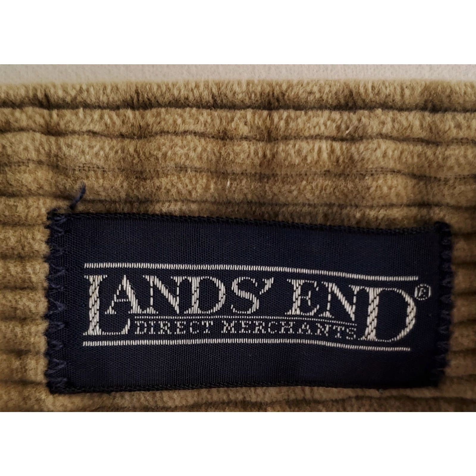 Lands' End VINTAGE Lands' End Pants Corduroy 90s Made USA Mens 42 Long (40x30 Actual) Brown Chino Mens Size US 40 / EU 56 - 2 Thumbnail