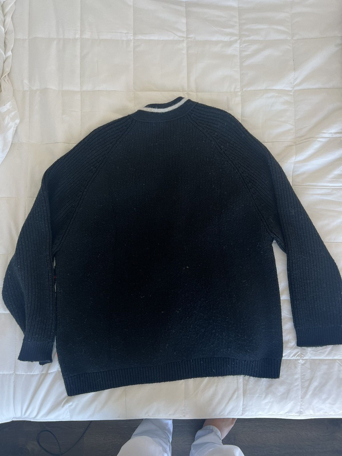 Marine Serre Marine Serre White Line Cardigan Size US M / EU 48-50 / 2 - 2 Thumbnail