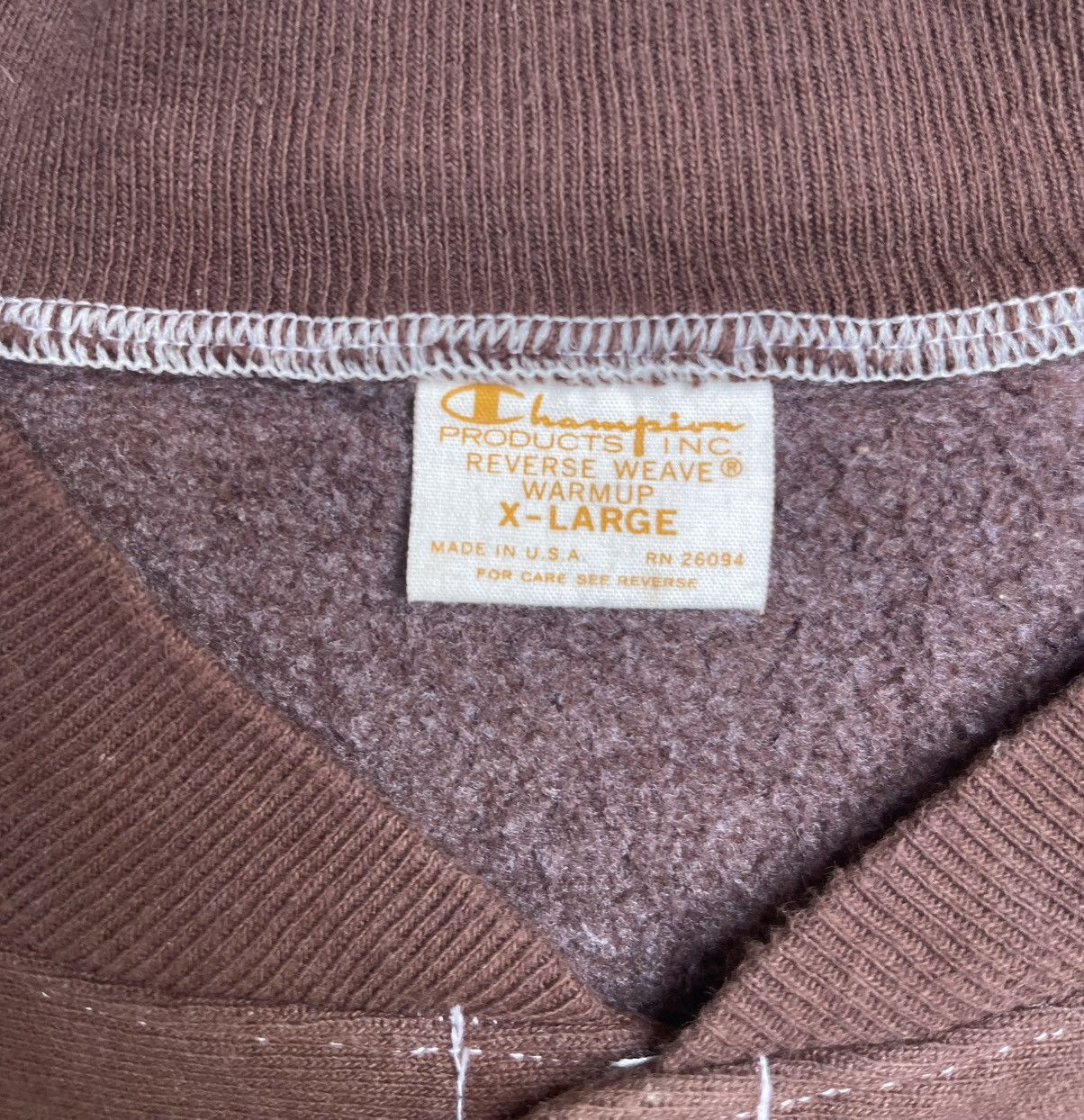 Champion × Vintage Vintage 70s Champion Reverse Weave Warm-Up Jacket - USA Made Size US L / EU 52-54 / 3 - 3 Thumbnail