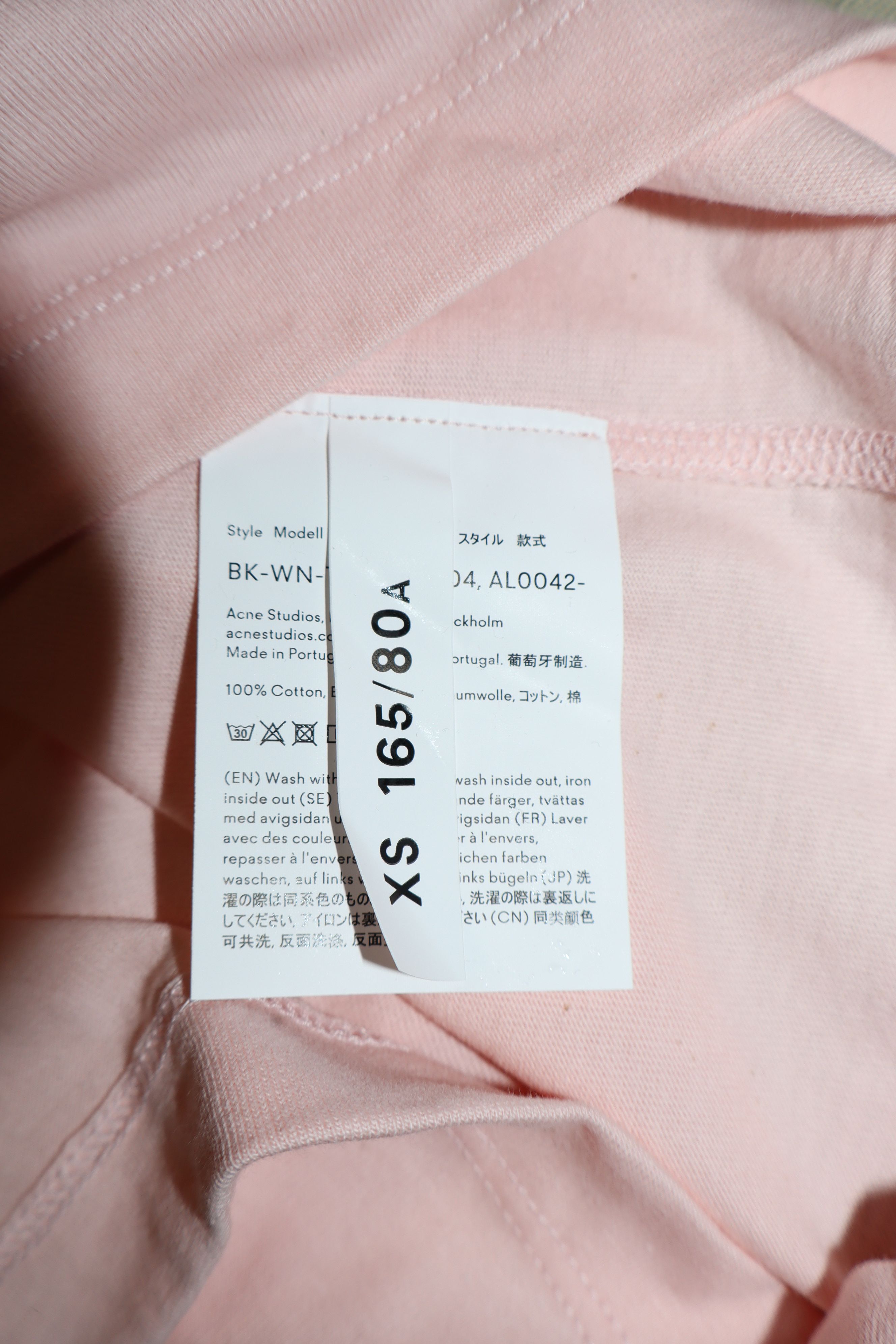 Acne Studios Logo badge t-shirt Size XS / US 0-2 / IT 36-38 - 4 Thumbnail