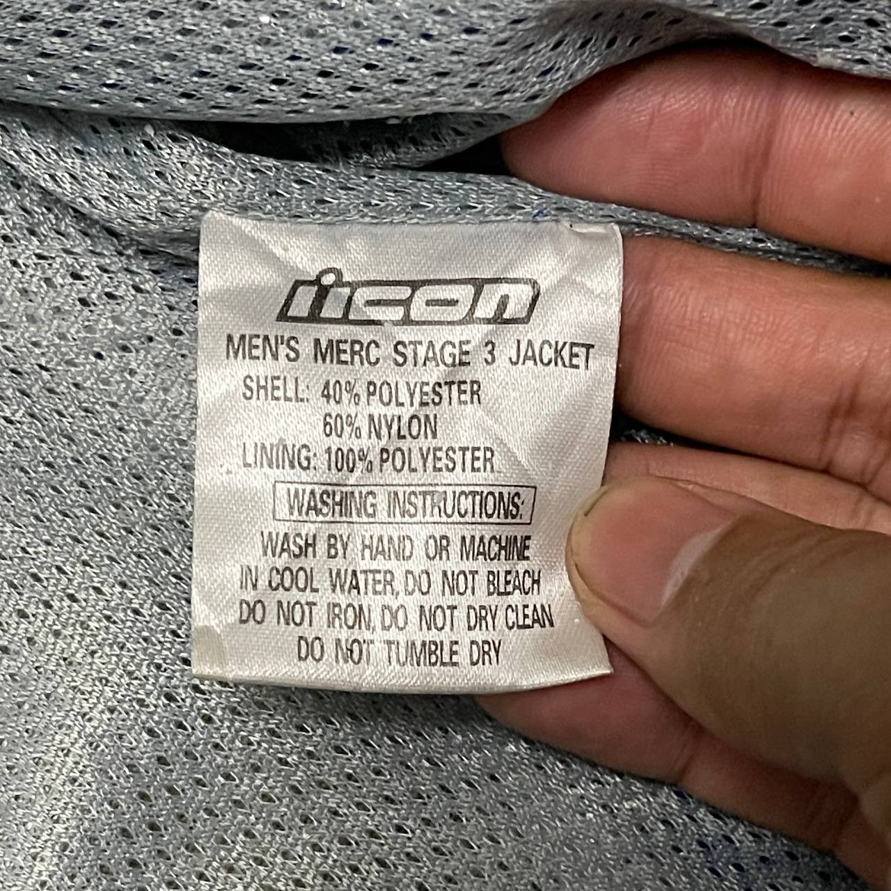 ICON Motorsports Vintage Icon Moto Racing Merc Stage Jacket with Padding Size US XL / EU 56 / 4 - 16 Thumbnail