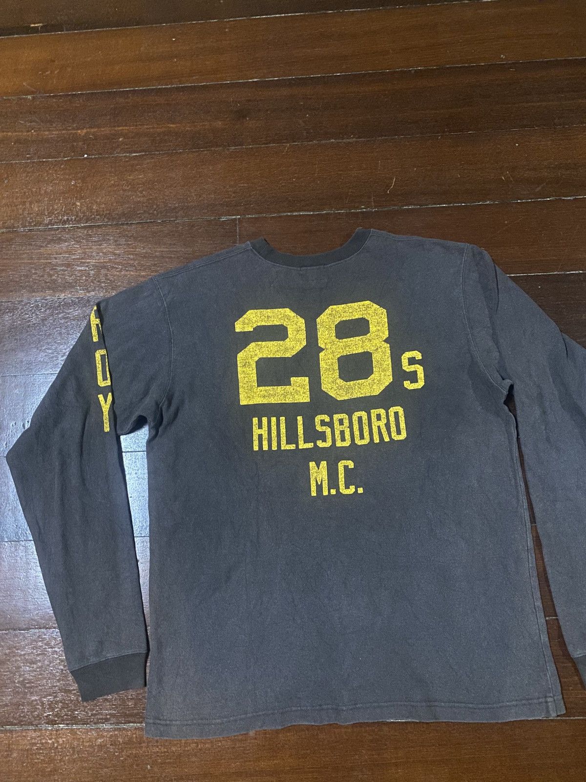 Warehouse & Co. Vintage PHERROW charlies bros hillsboro m.c longsleeve tee Size US L / EU 52-54 / 3 - 11 Thumbnail