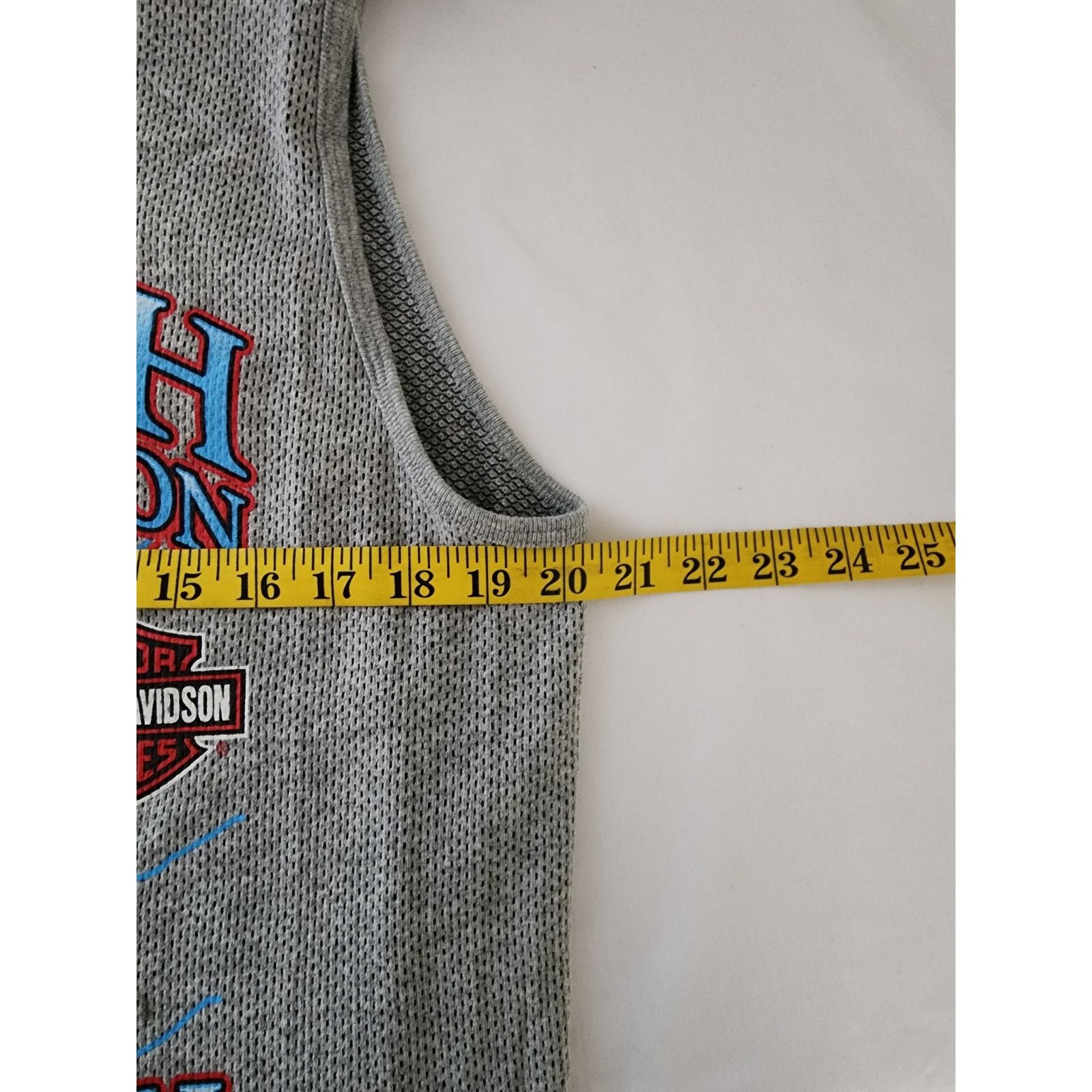Harley Davidson × Vintage Vintage Harley Davidson Sleeveless Shirt Monarch Utah 90s L Size US L / EU 52-54 / 3 - 6 Thumbnail