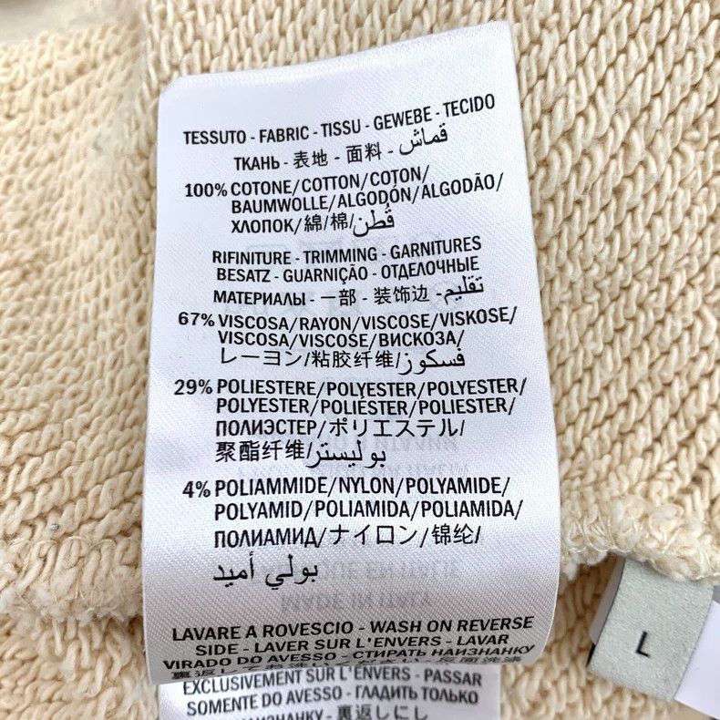 Gucci Gucci Beige logo cat sequin cotton hooded drawstring long-s Size US L / EU 52-54 / 3 - 8 Thumbnail