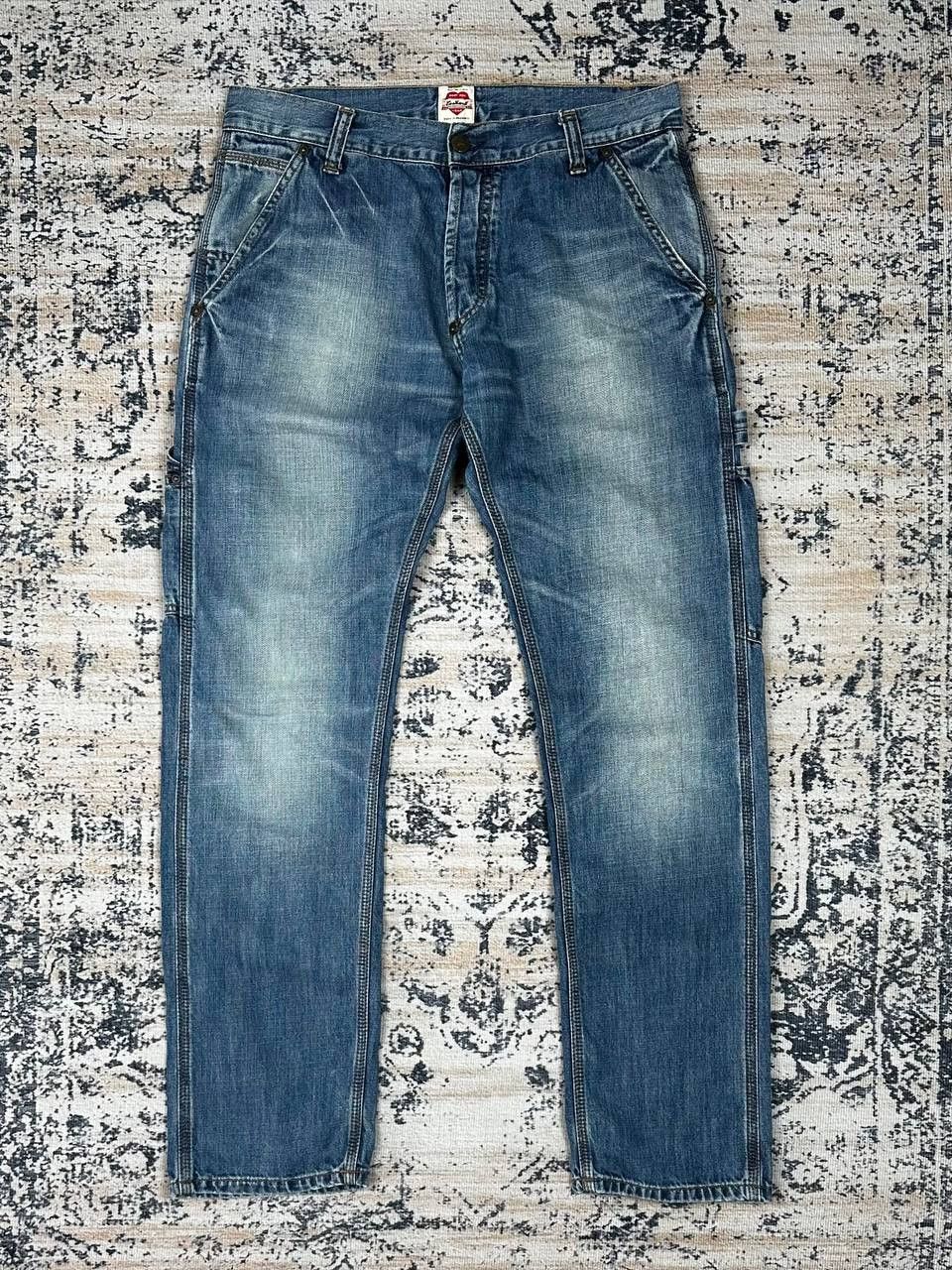 Carhartt Vintage Carhartt WIP Harvest Carpenter Denim pants Size US 31 - 2 Thumbnail