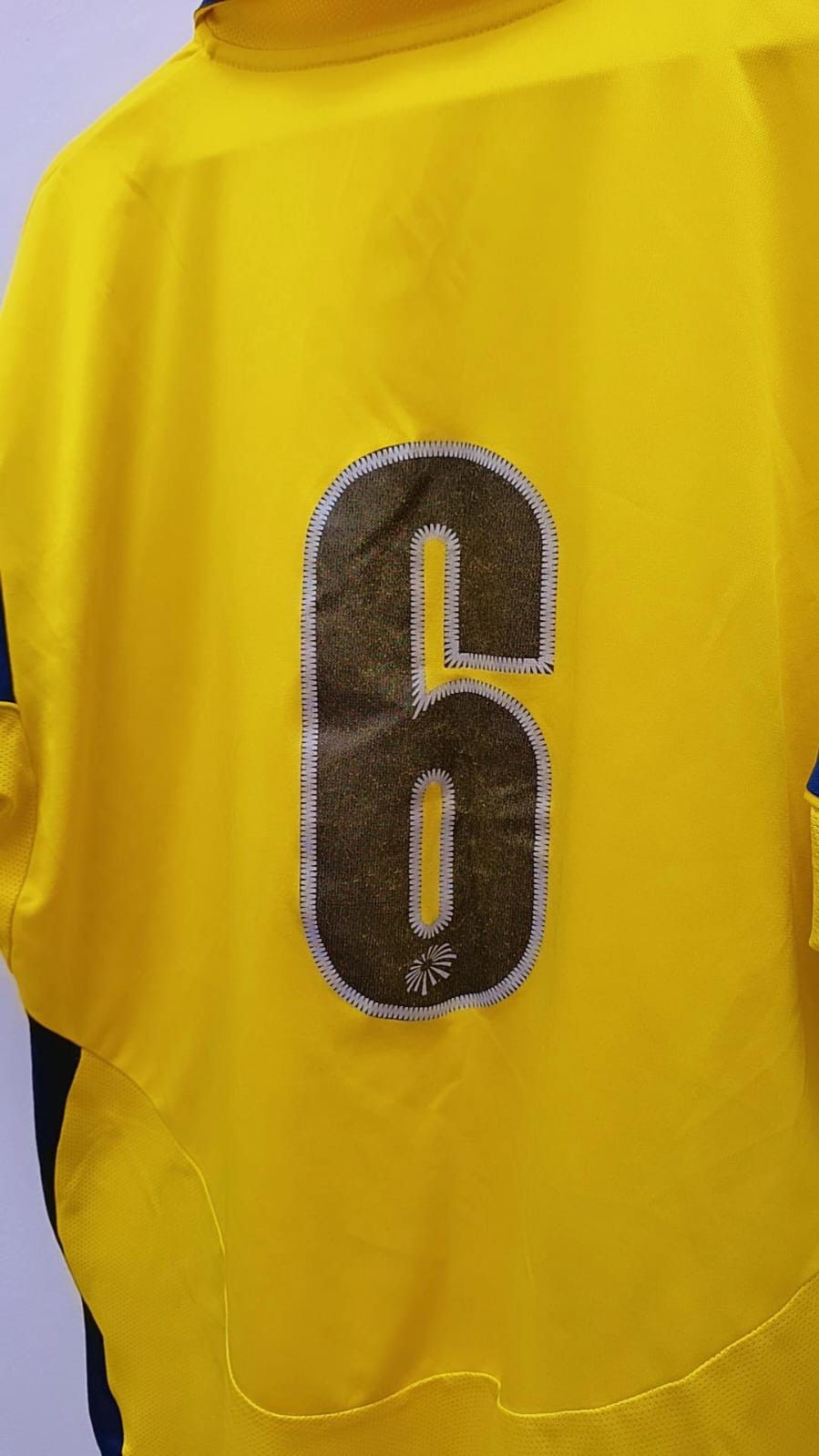 Nike Atlético Madrid Away Jersey 2003/04 – Yellow – Nike – Size L Size US L / EU 52-54 / 3 - 5 Thumbnail