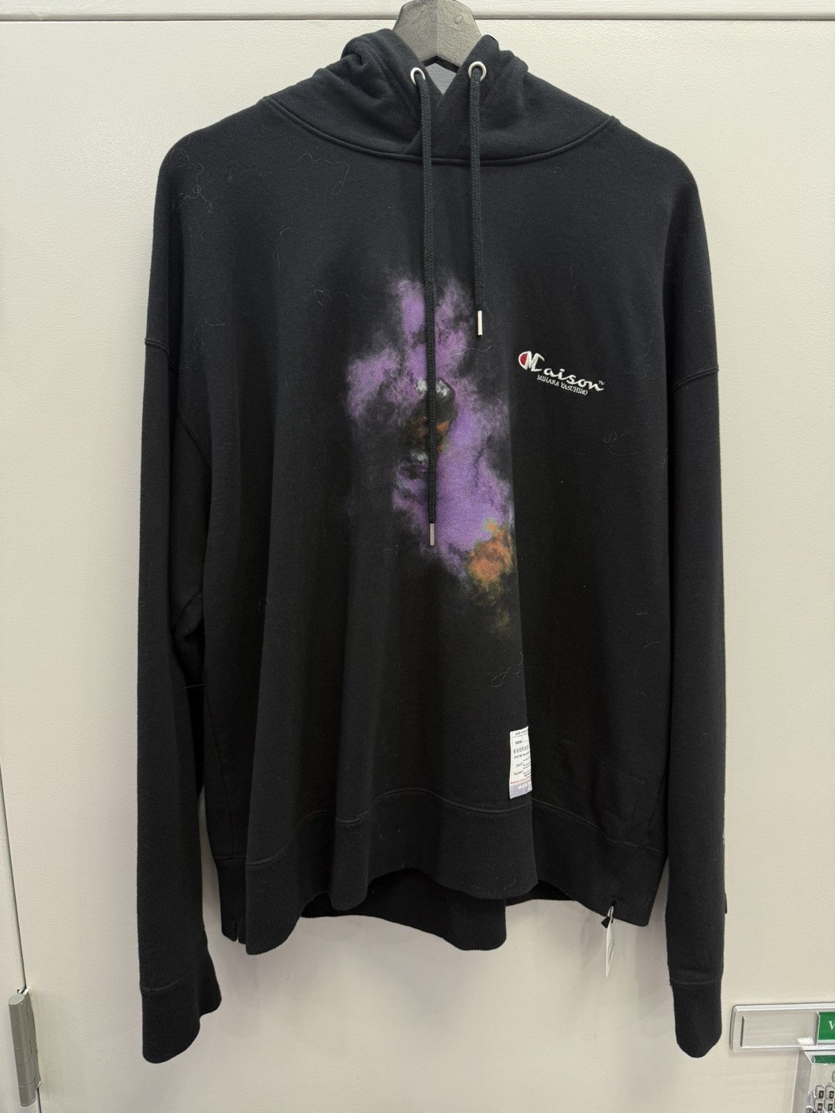 Maison MIHARA YASUHIRO MMY Purple Face Logo Hoodie Size US M / EU 48-50 / 2 - 1 Thumbnail