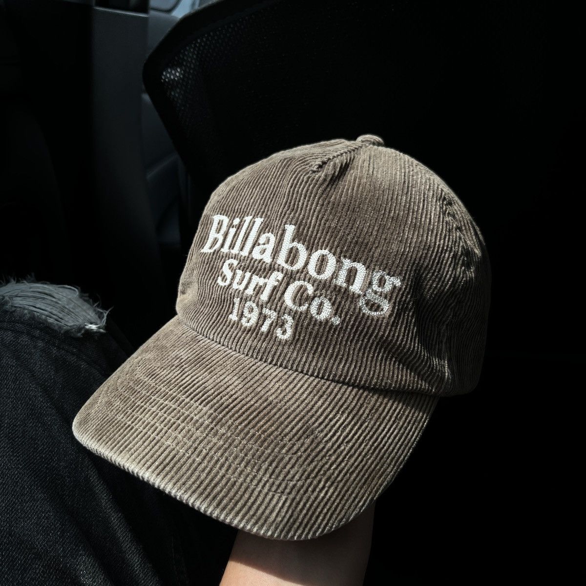 Billabong Billabong Corduroy Cap Unisex Fits All Size Brown Color Size ONE SIZE - 1 Thumbnail