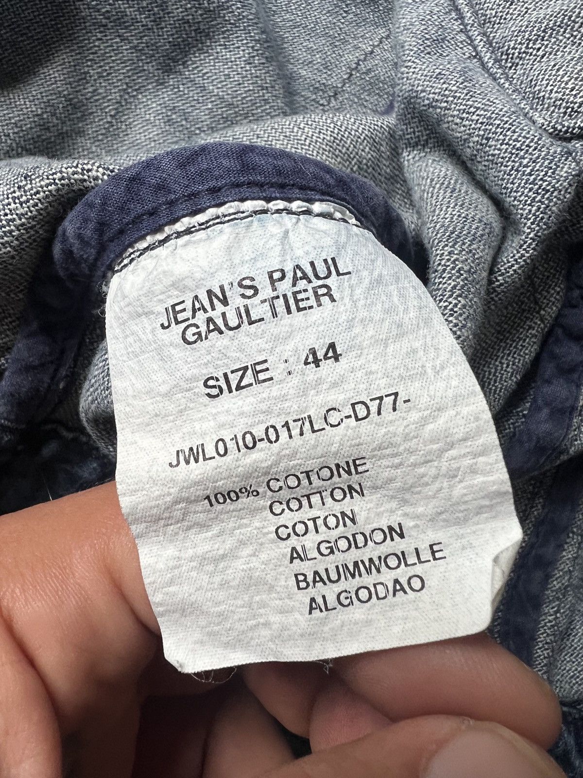 Jean Paul Gaultier Crazy Jean Paul Gaultier vintage denim cropped jacket Size S / US 4 / IT 40 - 11 Thumbnail