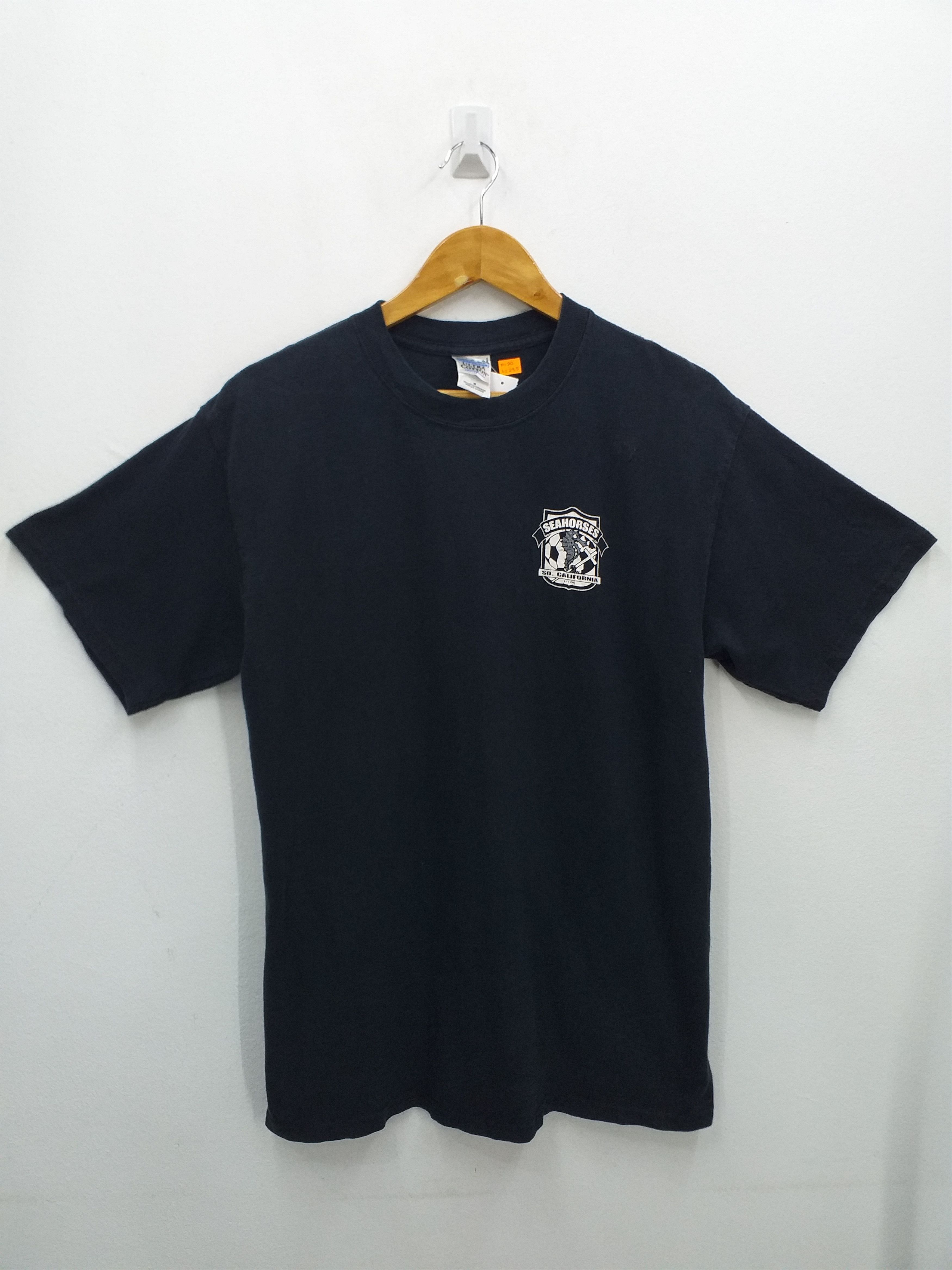 Band Tees Vintage The Seahorses Japan Tour T-shirts -C041 Size US M / EU 48-50 / 2 - 2 Thumbnail