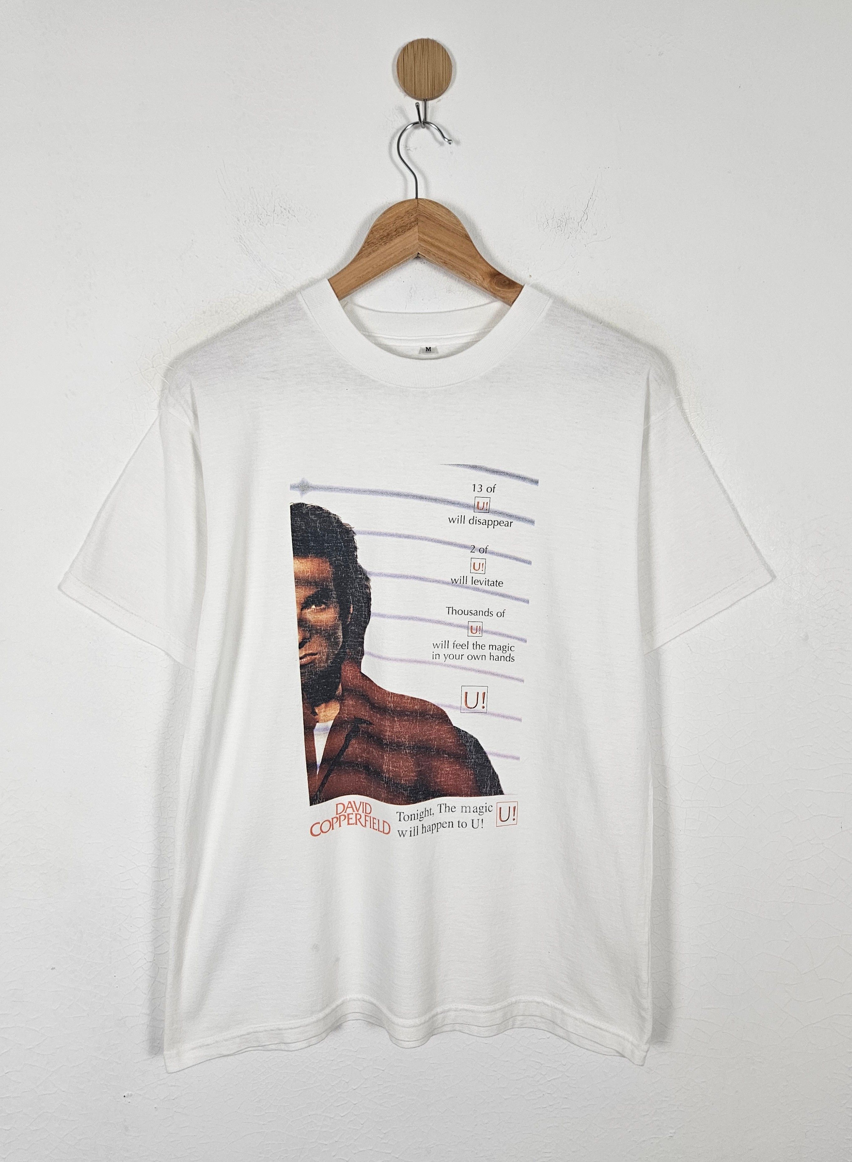 Vintage Vintage David Copperfield Magician 90s shirt Size US M / EU 48-50 / 2 - 1 Thumbnail