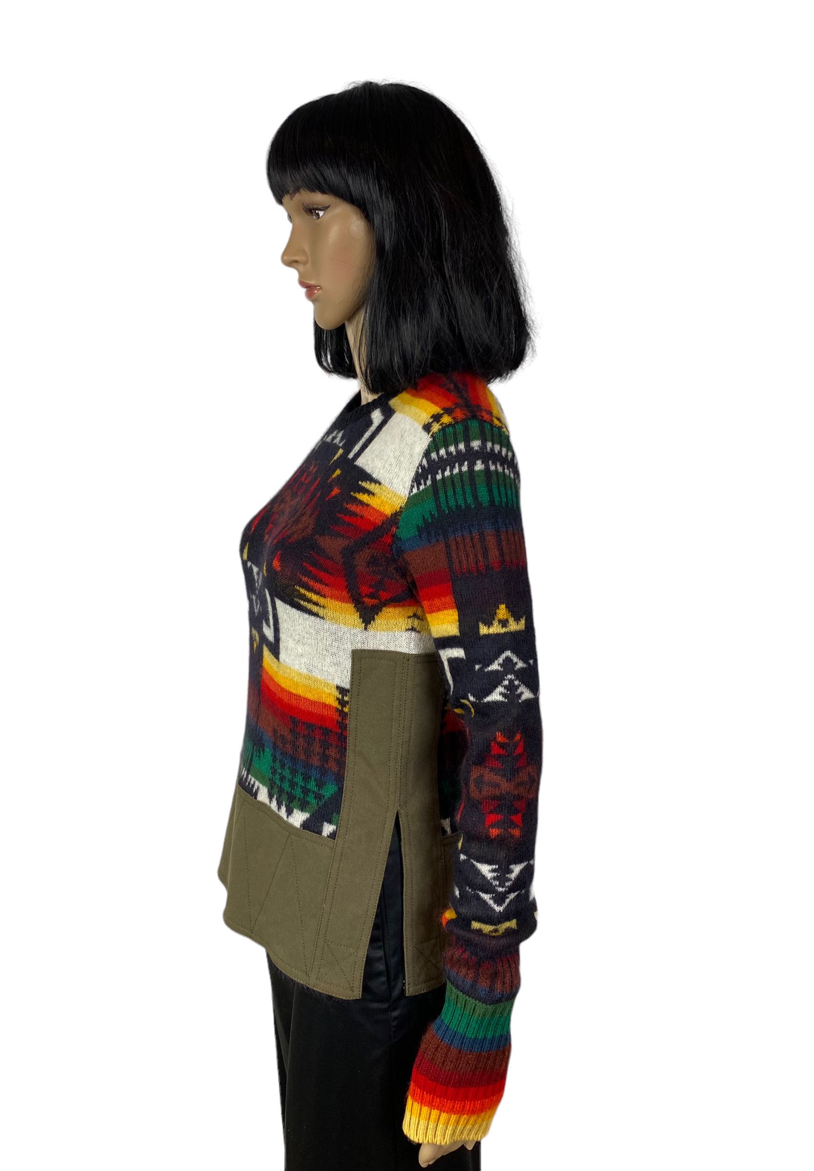 N21 Numero 21 N21 Sweater alpaca-wool printed pullover size 38 Size XS / US 0-2 / IT 36-38 - 4 Thumbnail