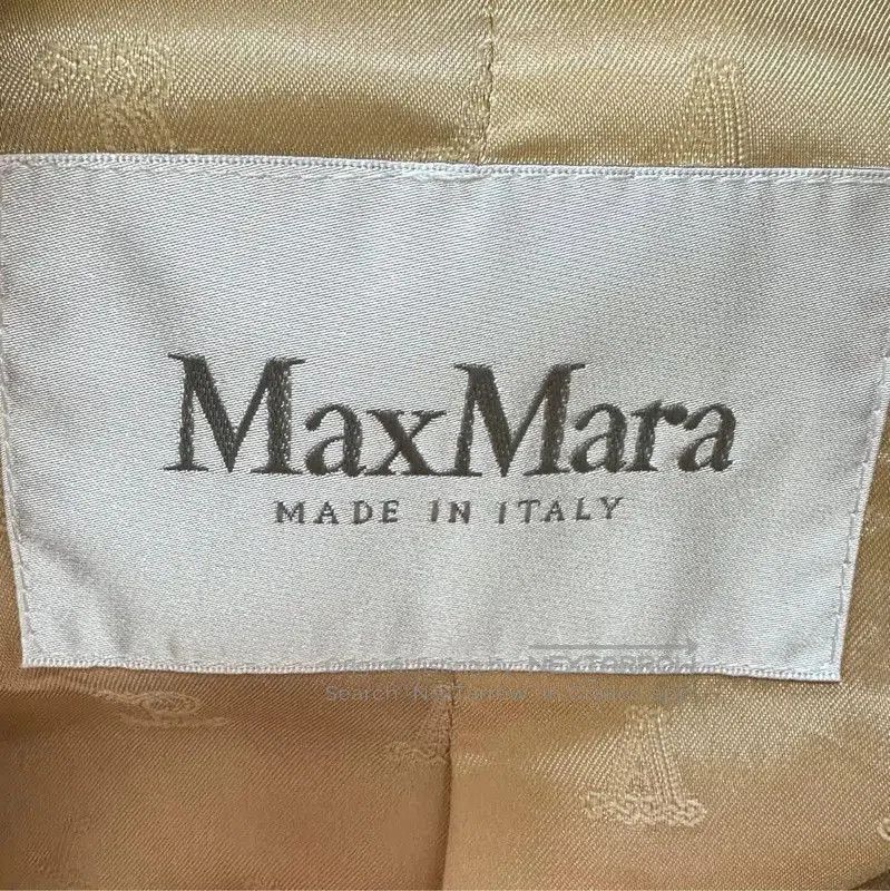 Max Mara MaxMara Beige Shearling Women's Cotton Jacket . Size M / US 6-8 / IT 42-44 - 3 Thumbnail