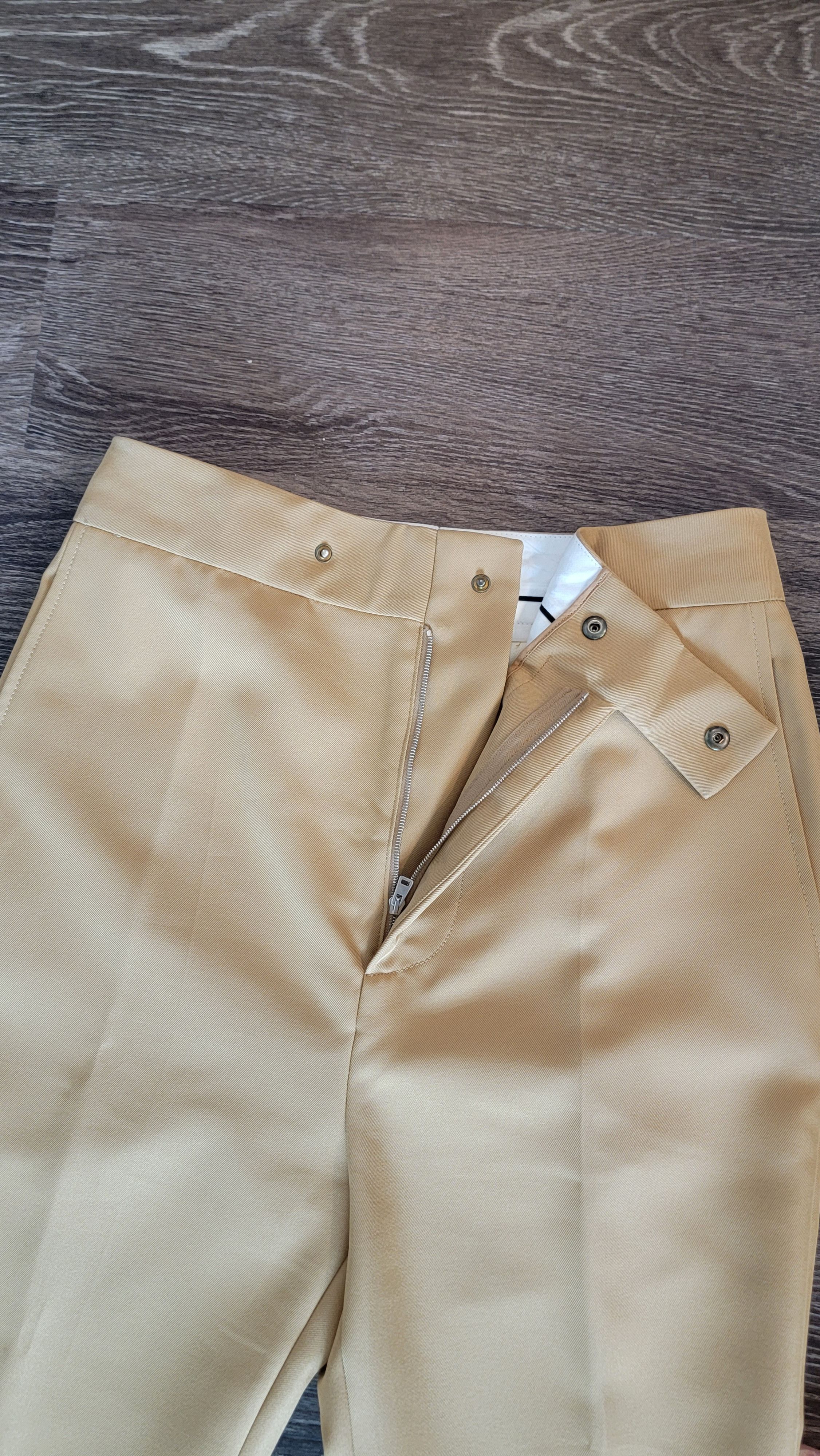 Marni Marni High Waist Parachute Hem Pants Funky Gold 70s style Size US 28 / EU 44 - 3 Thumbnail