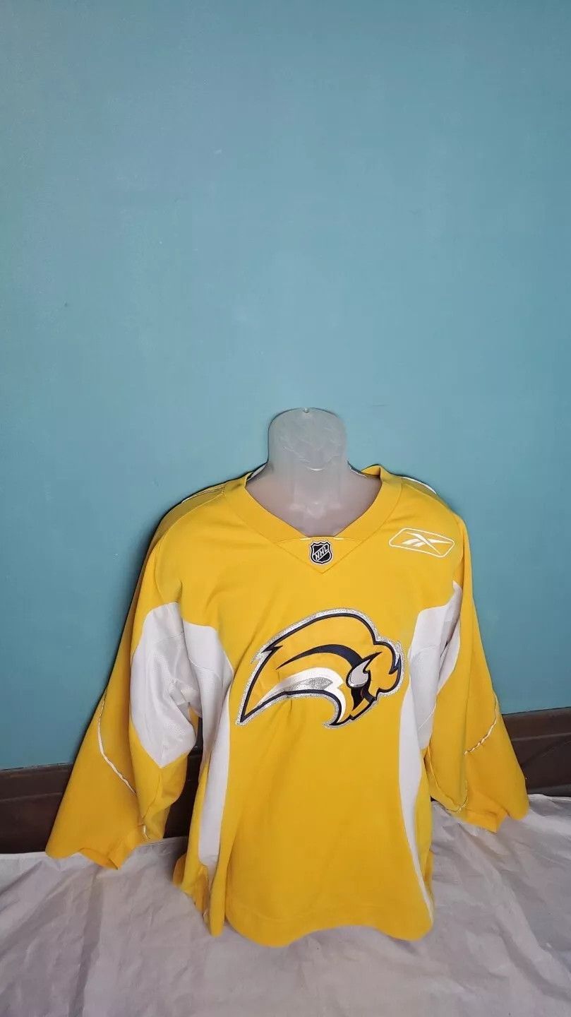 Reebok Buffalo Sabres Slug Logo Reebok NHL Jersey Men s Grailed