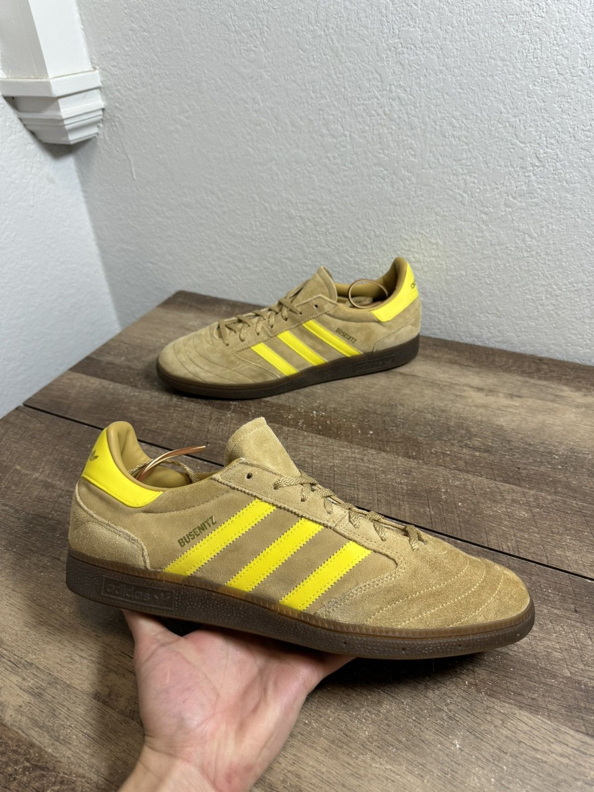 Adidas Adidas Busenitz Vintage Golden Beige Yellow Gum Size 13 Size US 13 / EU 46 - 1 Thumbnail