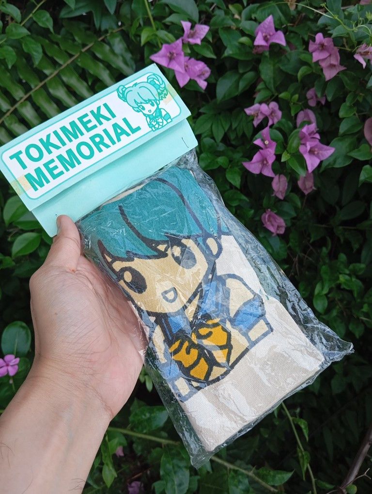 Vintage NOS VTG 90s Tokimeki Memorial Canvas Tote Bag 🛍️ 🎉 Size ONE SIZE - 1 Thumbnail