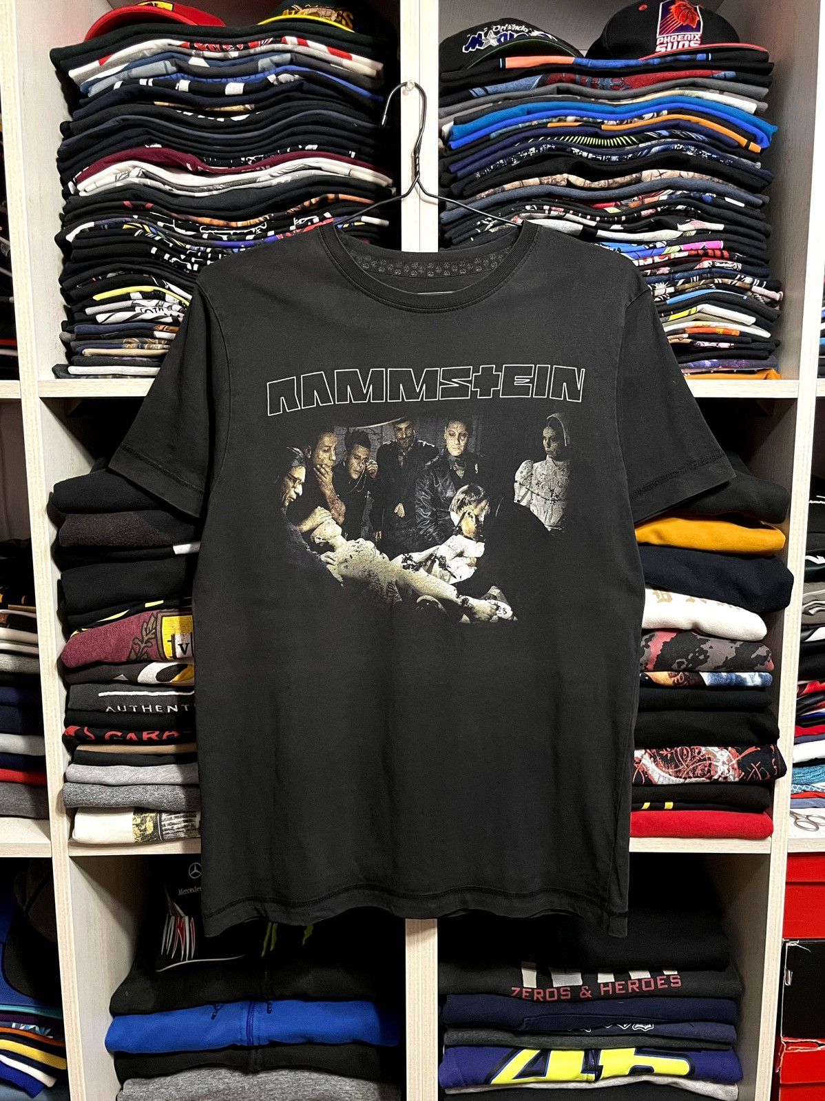 Band Tees Vintage Y2K Rammstein Metal Rock Band T-Shirt Nice Faded Size US M / EU 48-50 / 2 - 10 Thumbnail