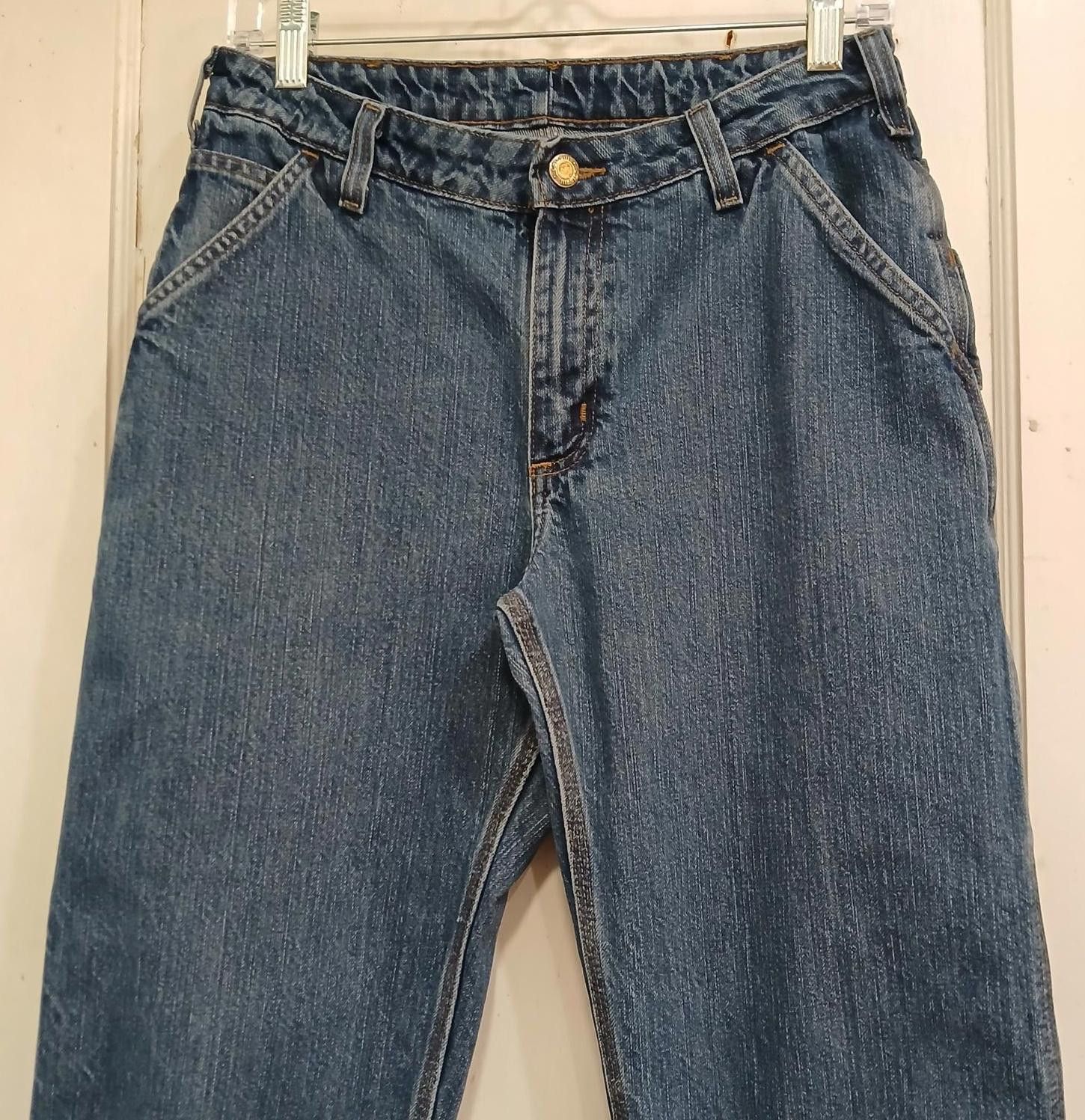 Carhartt Carhartt Women's Loose Fit Carpenter Denim Jeans Size 6 Size 28" / US 6 / IT 42 - 4 Thumbnail