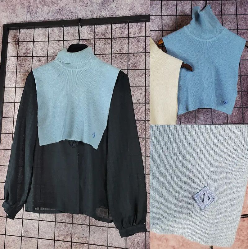 Dior Dior Blue Wool Embroidered Sweater for Women 0089 Size S / US 4 / IT 40 - 1 Thumbnail