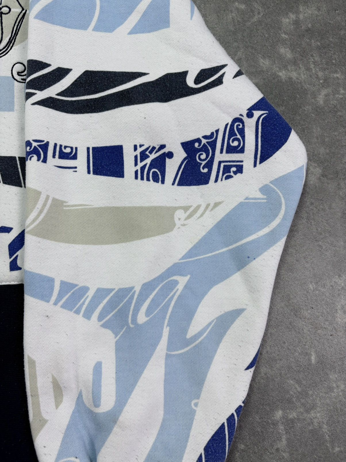 Damani Dada Dada Supreme Two-sided AOP Printed Baggy Zip Hoodie XL XXL Size US XL / EU 56 / 4 - 6 Thumbnail