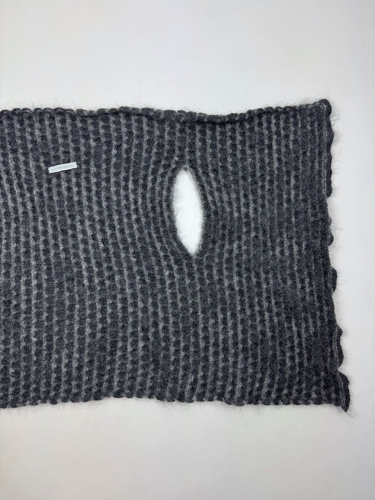 Sarah Pacini Sarah Pacini Ruched Wool Knit Vest Size M / US 6-8 / IT 42-44 - 6 Thumbnail