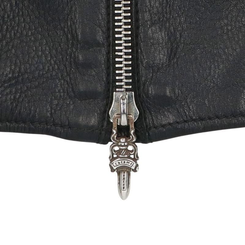 Chrome Hearts Chrome Hearts Dagger zip Cashmere Leather Gloves size 9 Size ONE SIZE - 3 Thumbnail