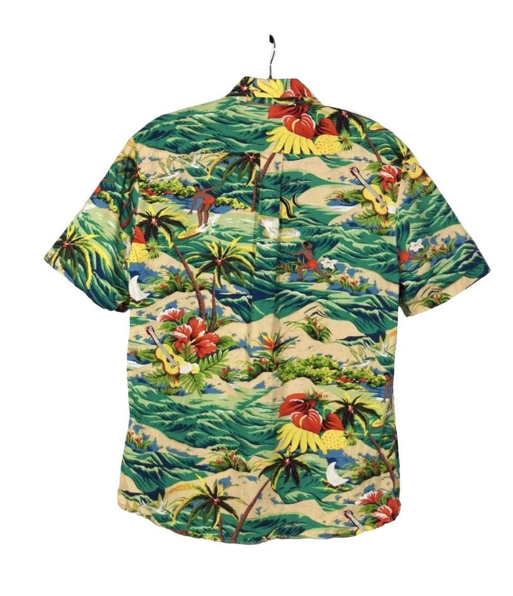 Huf Huf Men's M Hawaii Button Shirt Short Sleeve Size US M / EU 48-50 / 2 - 2 Thumbnail