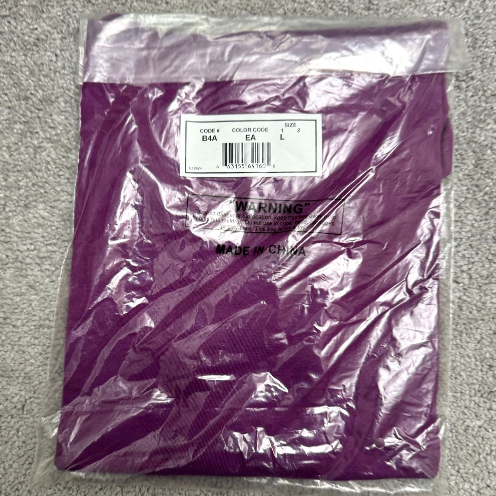Vintage American Sweetheart Tank Top Womens L Purple Scoop Neck PolyCotton NWT Sleeveless Basic Casual Shirt Size L / US 10 / IT 46 - 2 Thumbnail