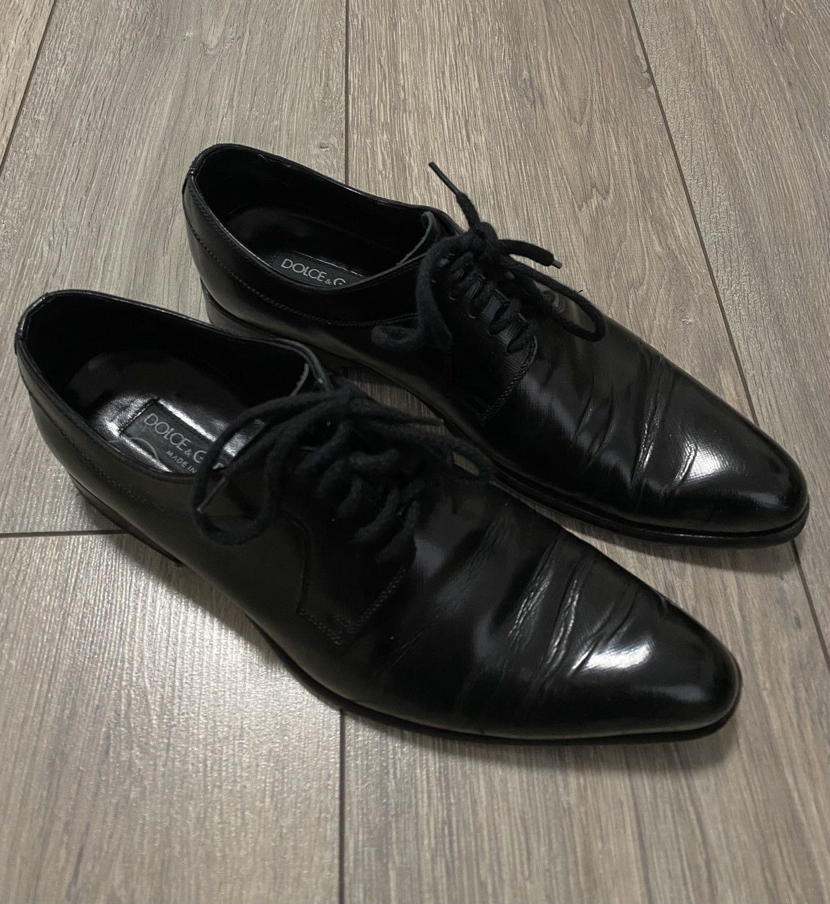 Dolce & Gabbana × Vintage Vintage Shoes Dolce Gabbana D&G Formal Oxfords Derby Loafers Size US 8.5 / EU 41-42 - 2 Thumbnail