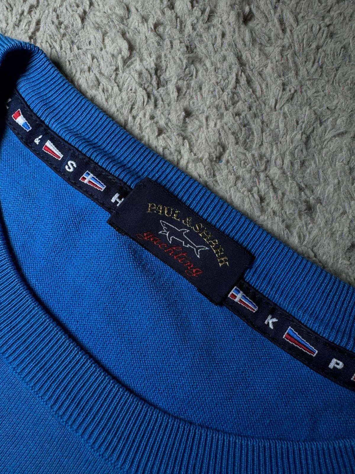 Paul & Shark Men's premium blue sweater Paul & Shark, size L Size US L / EU 52-54 / 3 - 8 Thumbnail