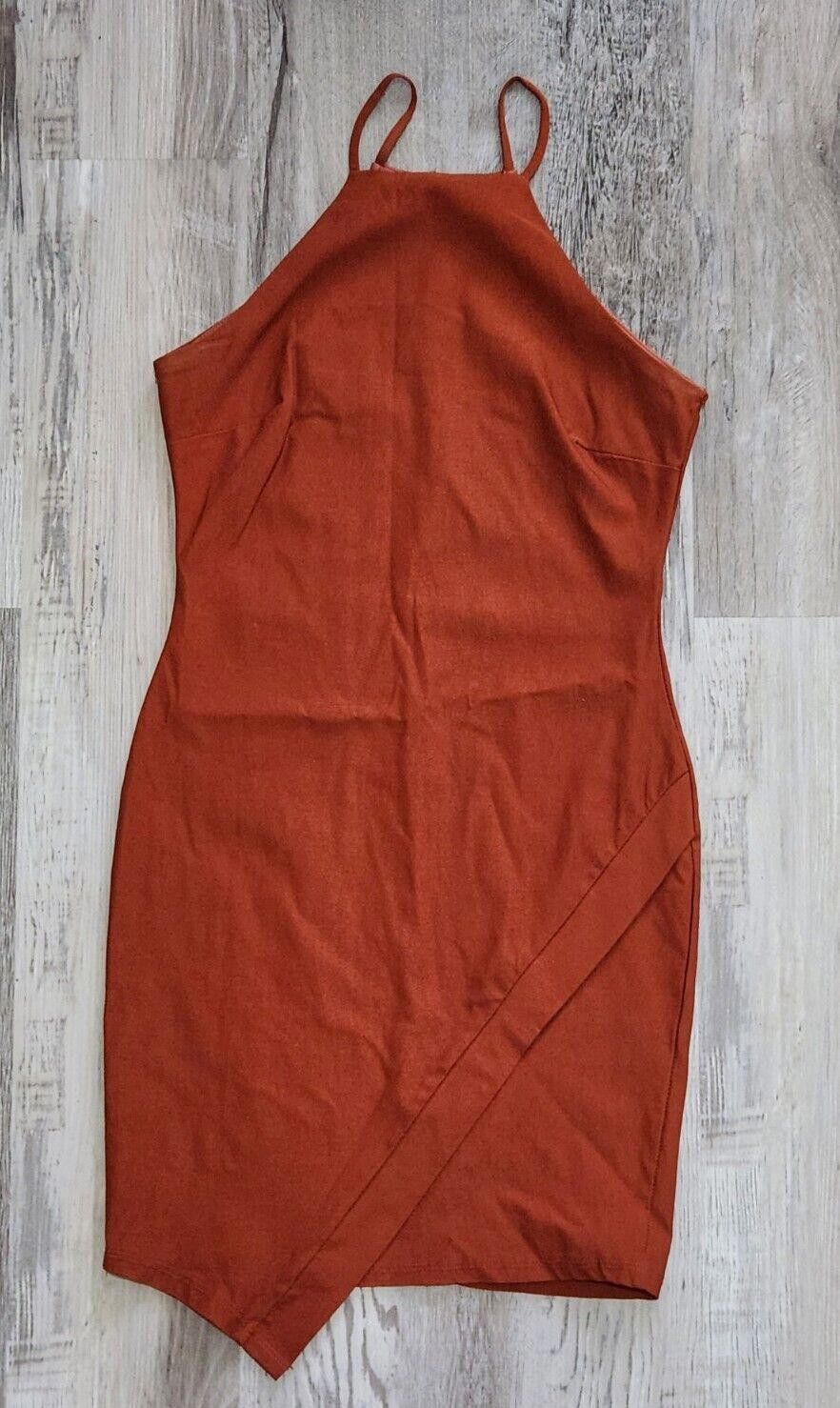 Designer The Vintage Shop Dress medium Burned Orange Bodycon high Size M / US 6-8 / IT 42-44 - 1 Thumbnail