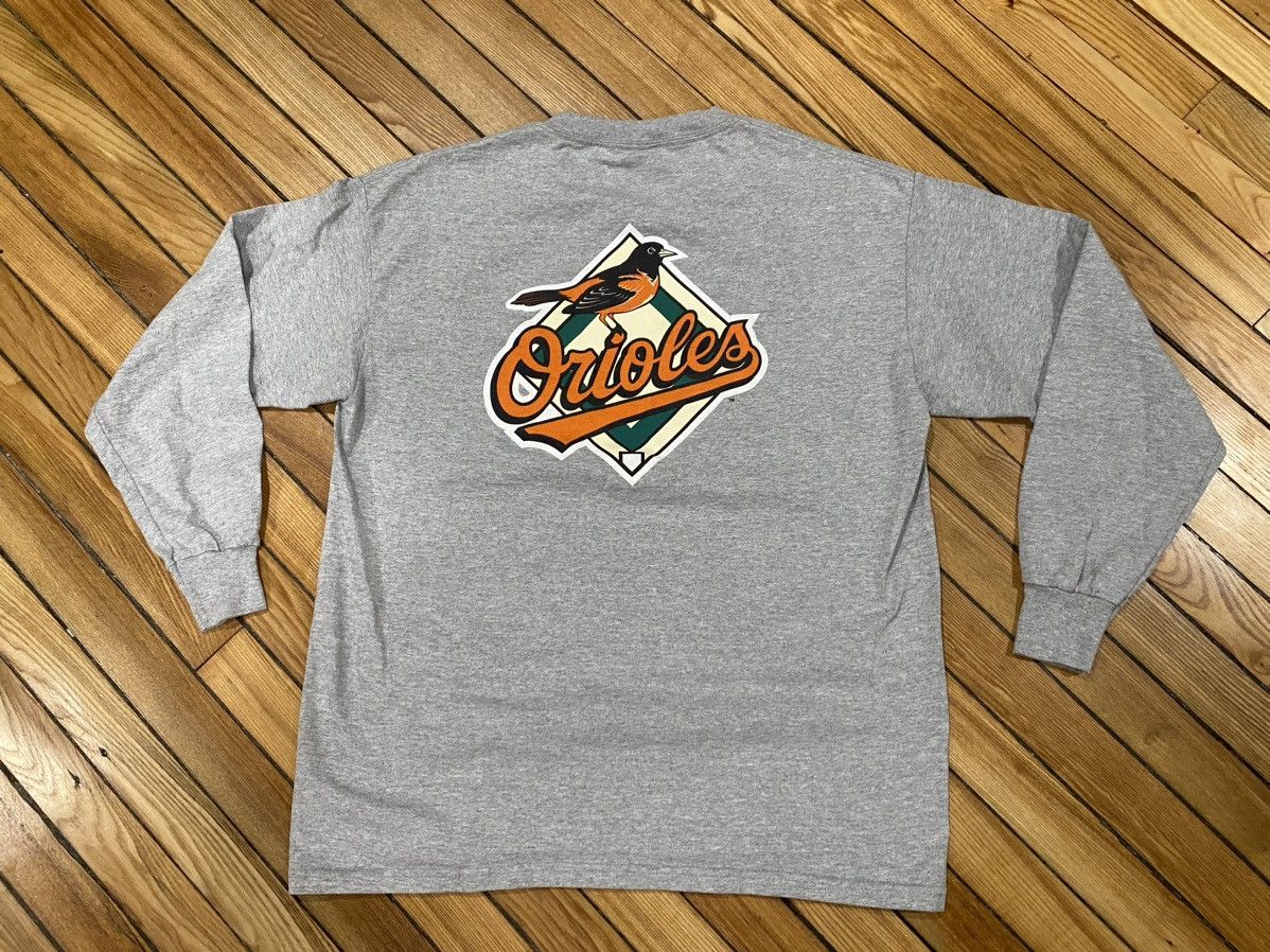 Lee × MLB × Vintage Baltimore Orioles long sleeve double sided L Size US L / EU 52-54 / 3 - 3 Thumbnail