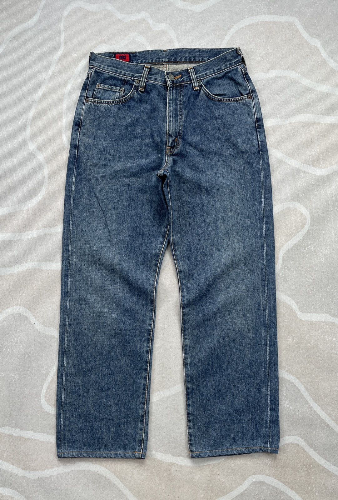 Edwin Vintage Edwin 504 Straight Jeans Size US 29 - 2 Thumbnail