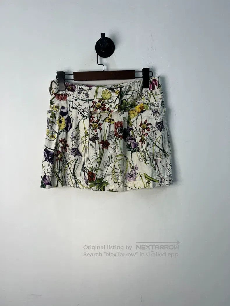 Gucci Gucci Show-style linen skirt Size 24" / US 00 / IT 34 - 2 Thumbnail