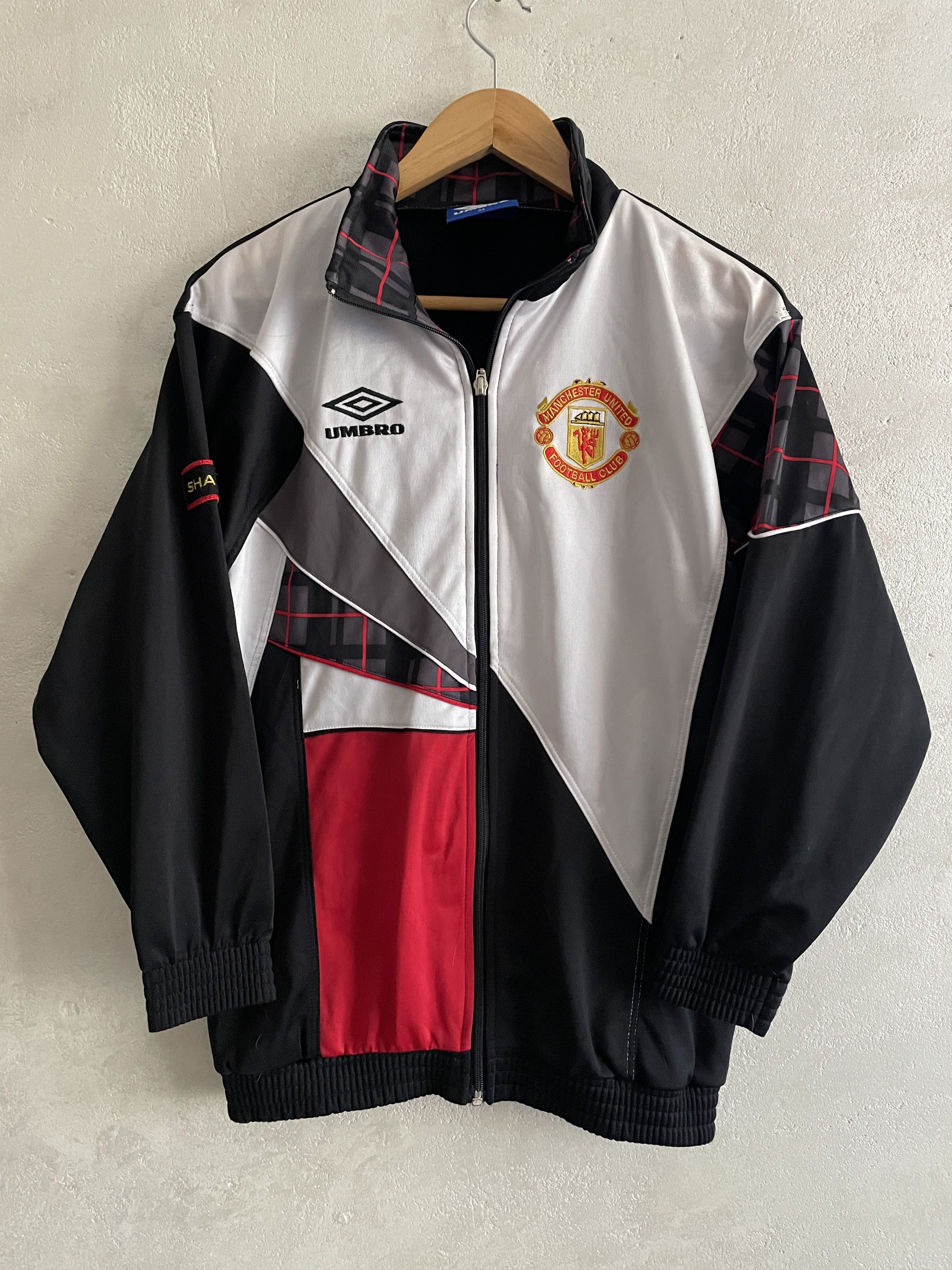 Umbro Manchester United Umbro 90s Track Jacket Vintage Size US S / EU 44-46 / 1 - 1 Thumbnail