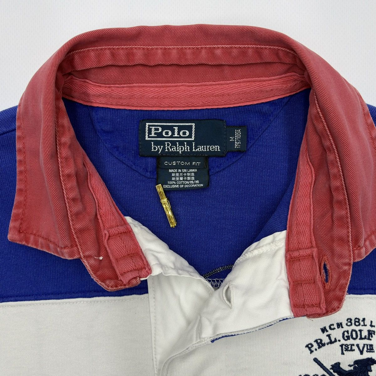 Polo Ralph Lauren Vintage Polo Ralph Lauren Striped Regby Long sleeve Size US M / EU 48-50 / 2 - 9 Thumbnail