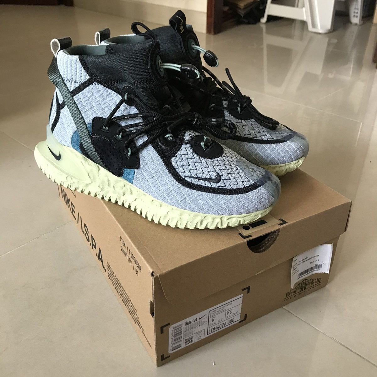 Nike Nike Flow 2020 ISPA SE Dutch Green Size US 8 / EU 41 - 8 Thumbnail