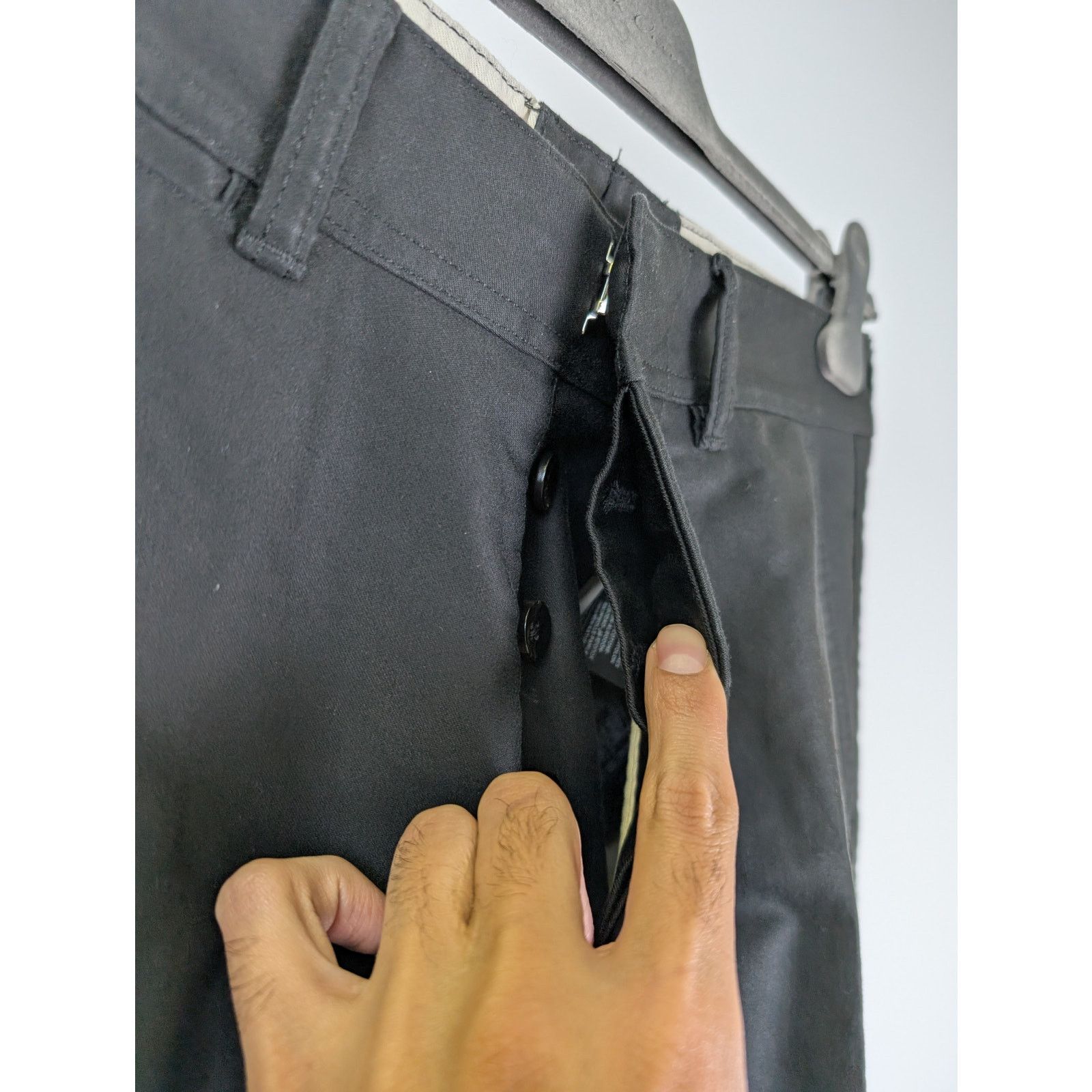 Tom Ford o1rshd1 Classic Pants in Black Size US 30 / EU 46 - 8 Thumbnail
