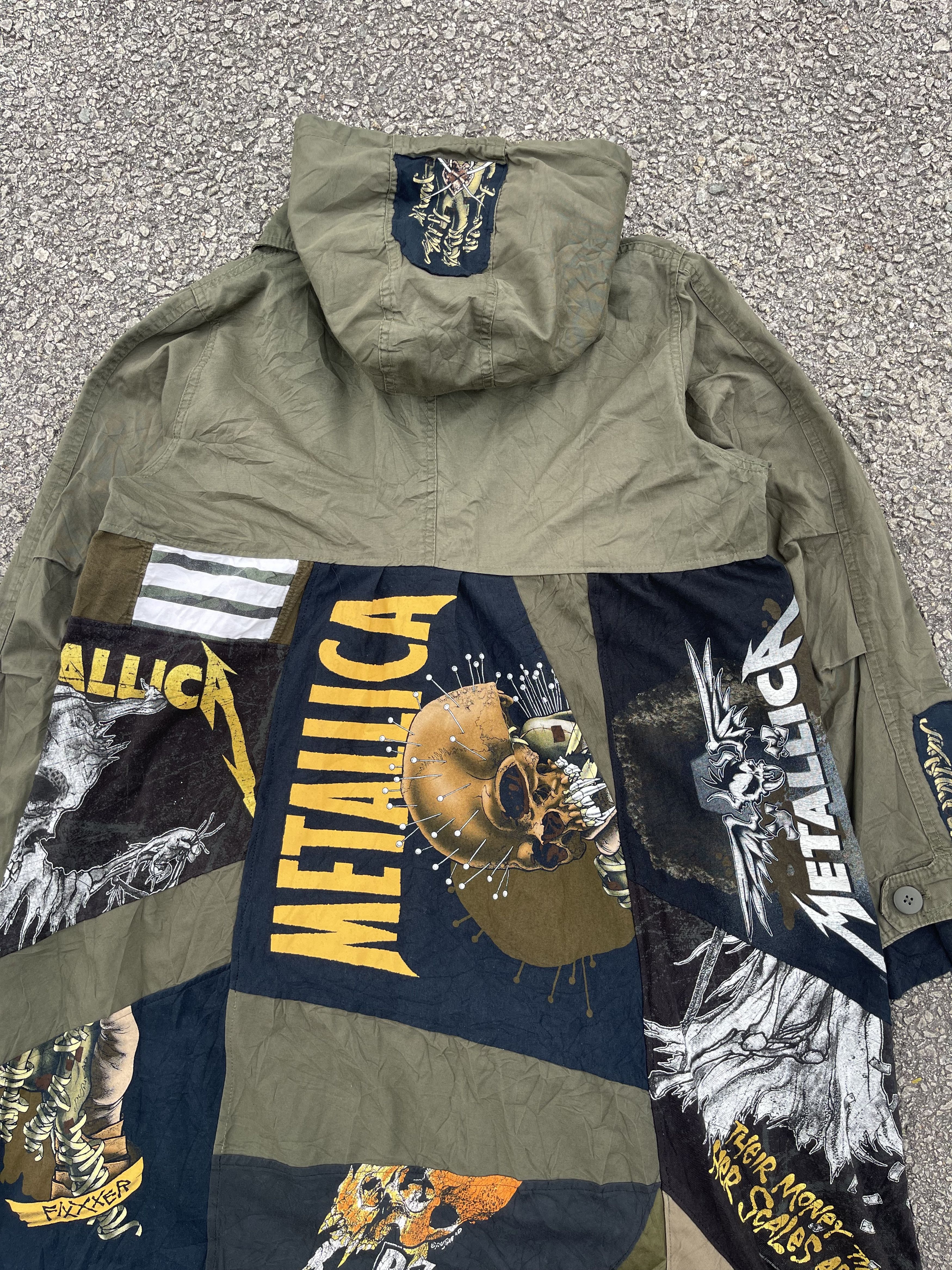 Seditionaries Modelly Remake Metallica Pushead Reconstruct Long Jacket Size US XL / EU 56 / 4 - 16 Thumbnail