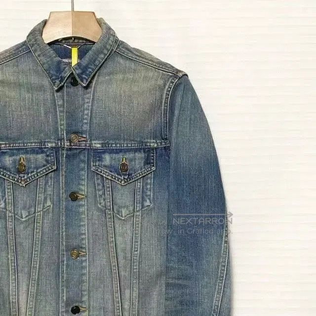 Saint Laurent Paris Saint Laurent Limited Shark Denim Jacket. Size US S / EU 44-46 / 1 - 3 Thumbnail