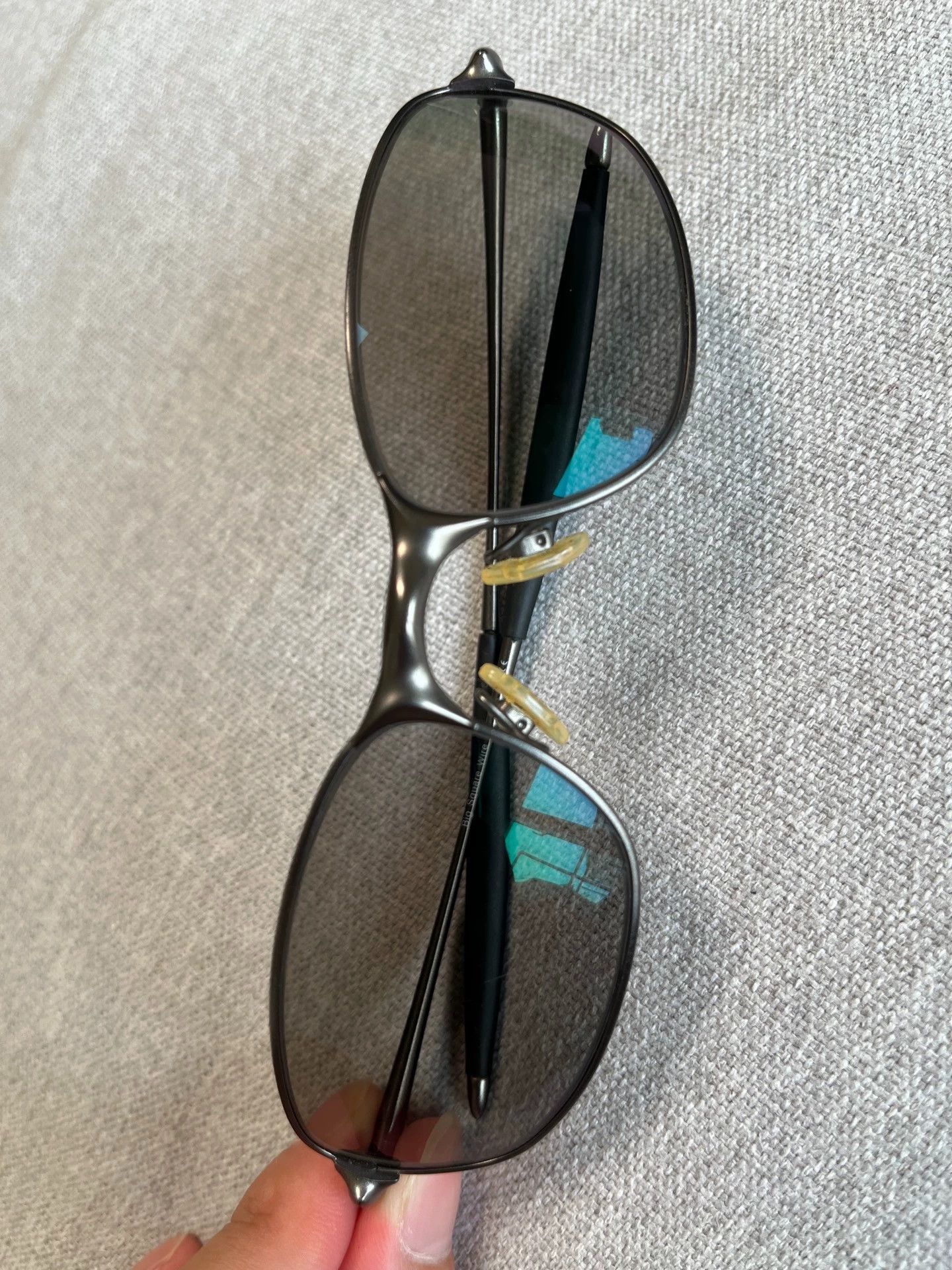 Oakley OAKLEY Big Square Wire Suda Masaki Rare Titanium Size ONE SIZE - 2 Thumbnail