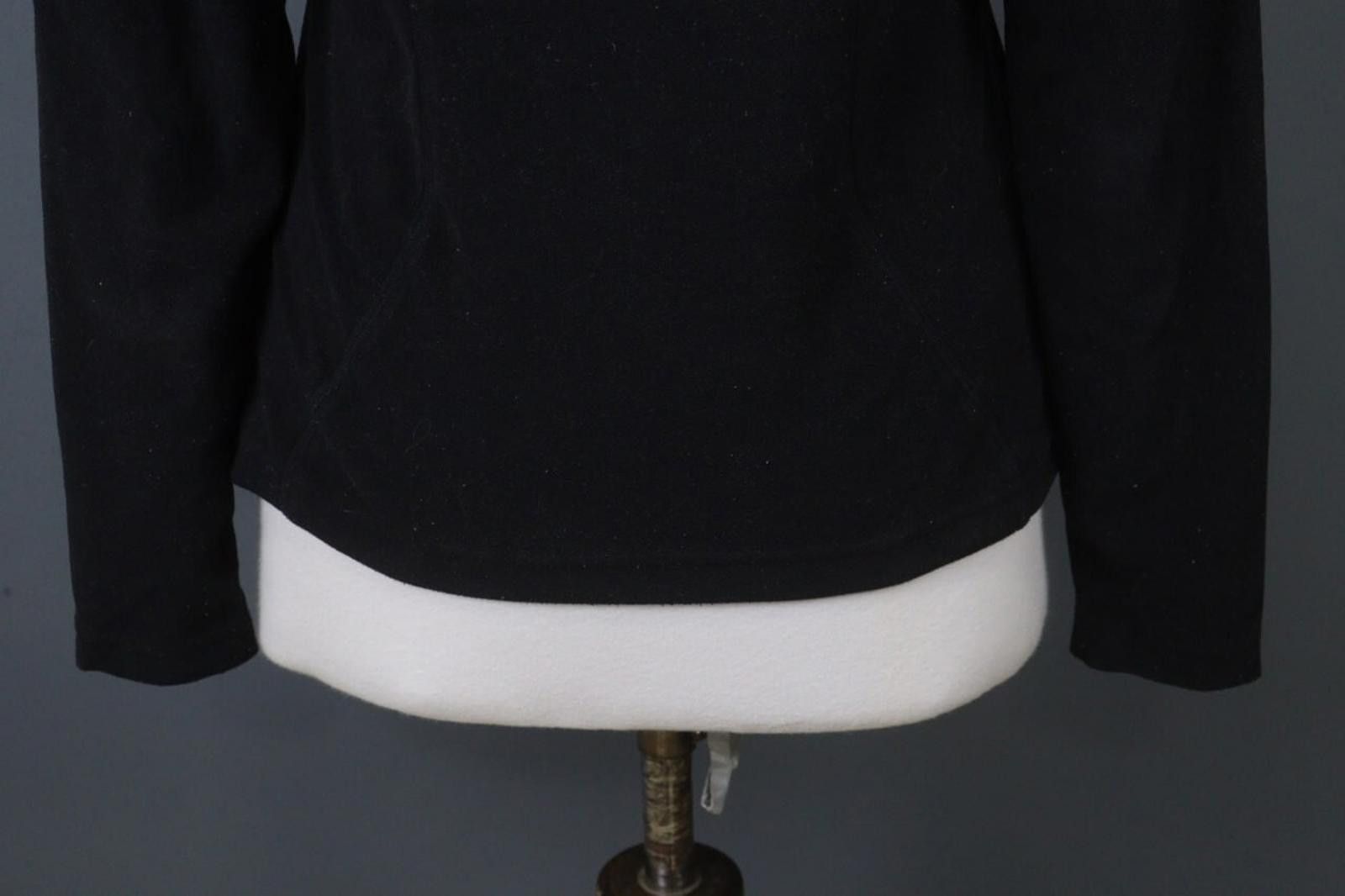 Spyder Spyder Black Beaded Shimmer 1/4 Zip T-Neck Top Size 10 Size L / US 10 / IT 46 - 11 Thumbnail