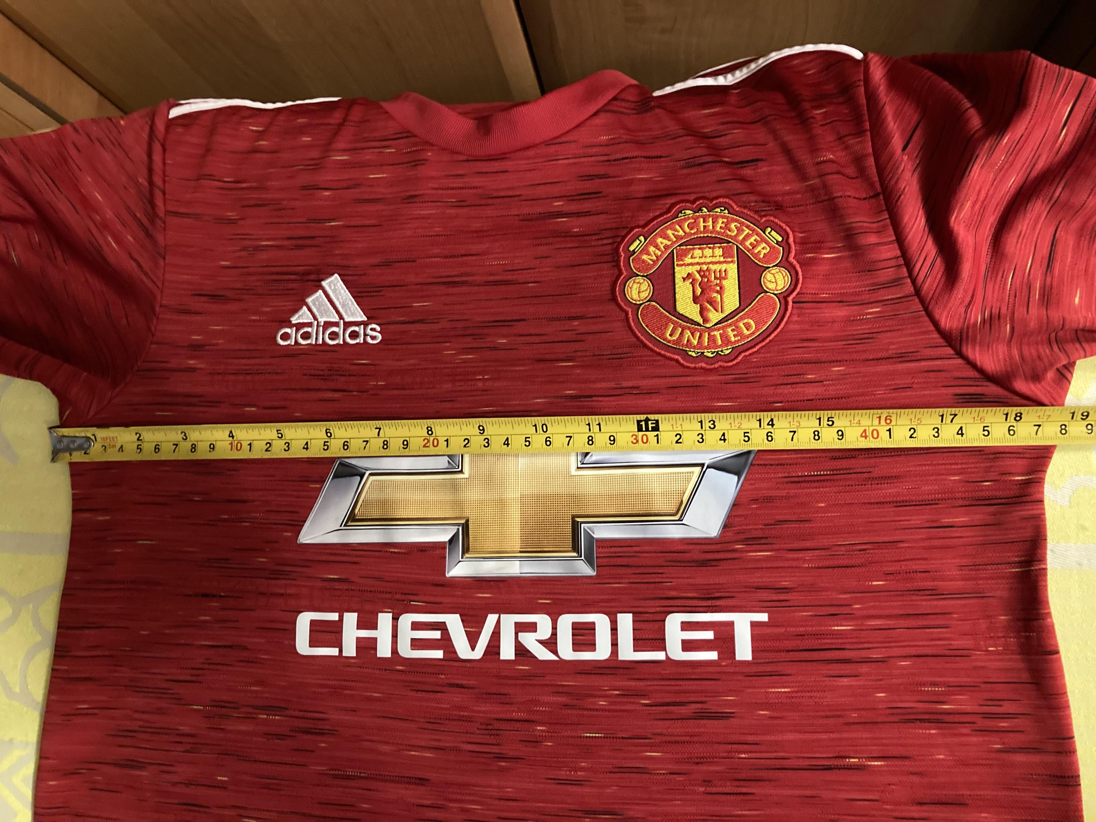 Adidas Adidas Manchester United 2020-2021 Home Jersey Shirt Size US S / EU 44-46 / 1 - 9 Thumbnail
