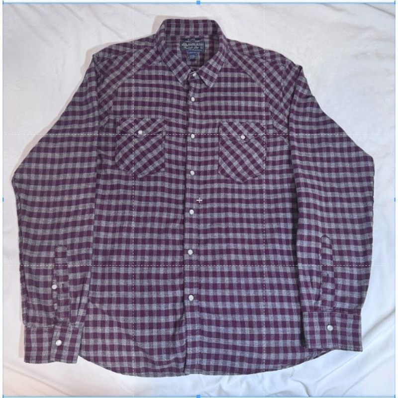 American Rag American Rag Plaid Pearl Snap Button Down Flannel Shirt XL Size US XL / EU 56 / 4 - 5 Thumbnail