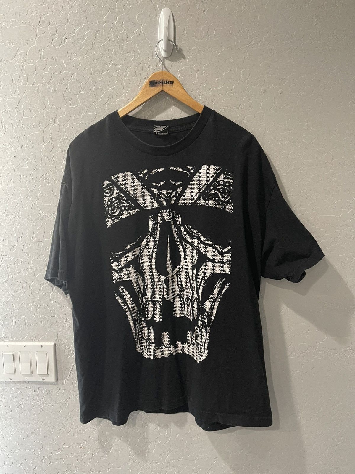 Vintage Vintage SRH Skate Surf Skull Huge Print Shirt Size XL Size US XL / EU 56 / 4 - 1 Thumbnail