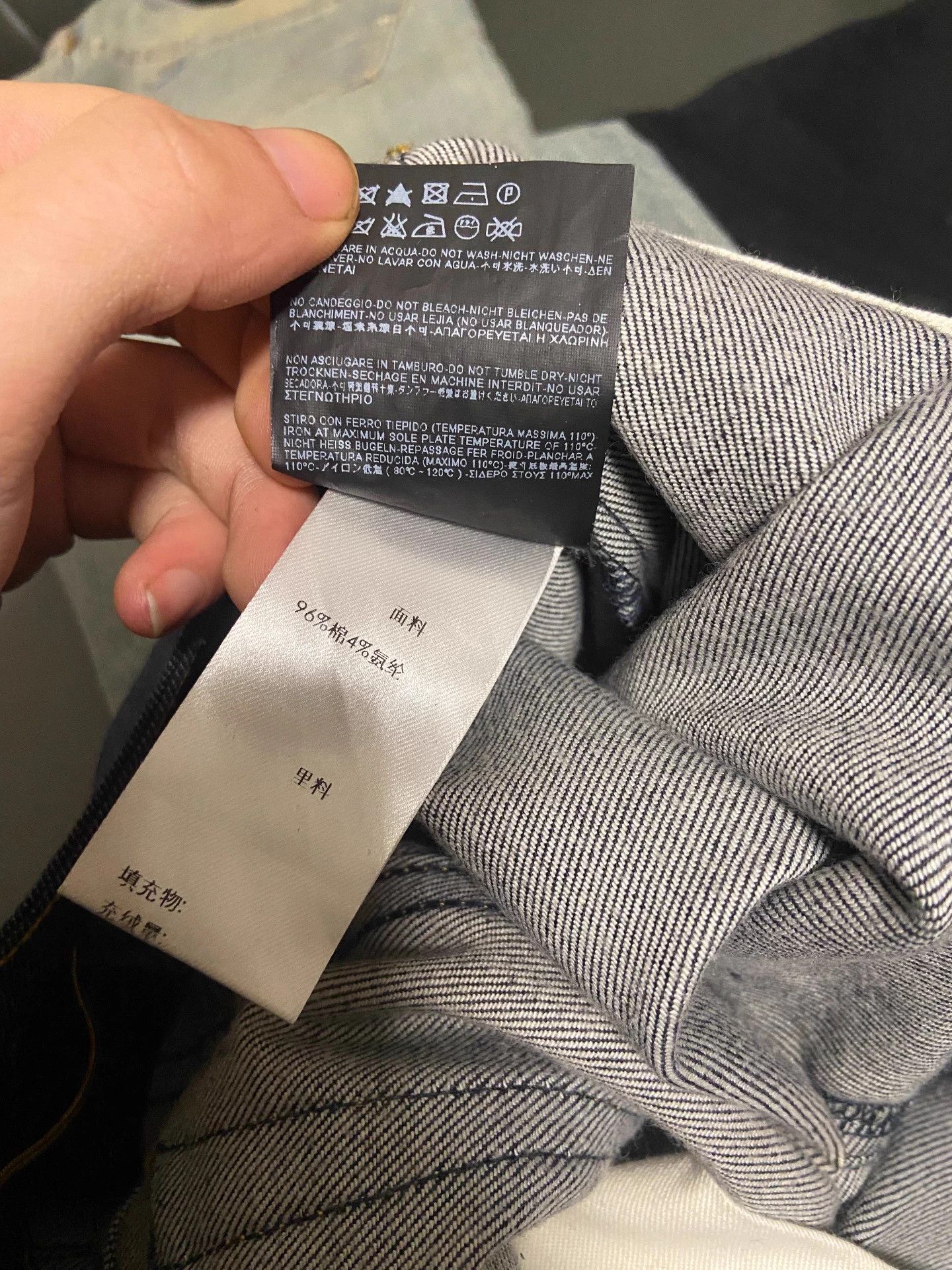 Saint Laurent Paris SAINT LAURENT SLP 2013FW Bright Blue Women's 26 Jeans Size 26" / US 2 / IT 38 - 7 Thumbnail